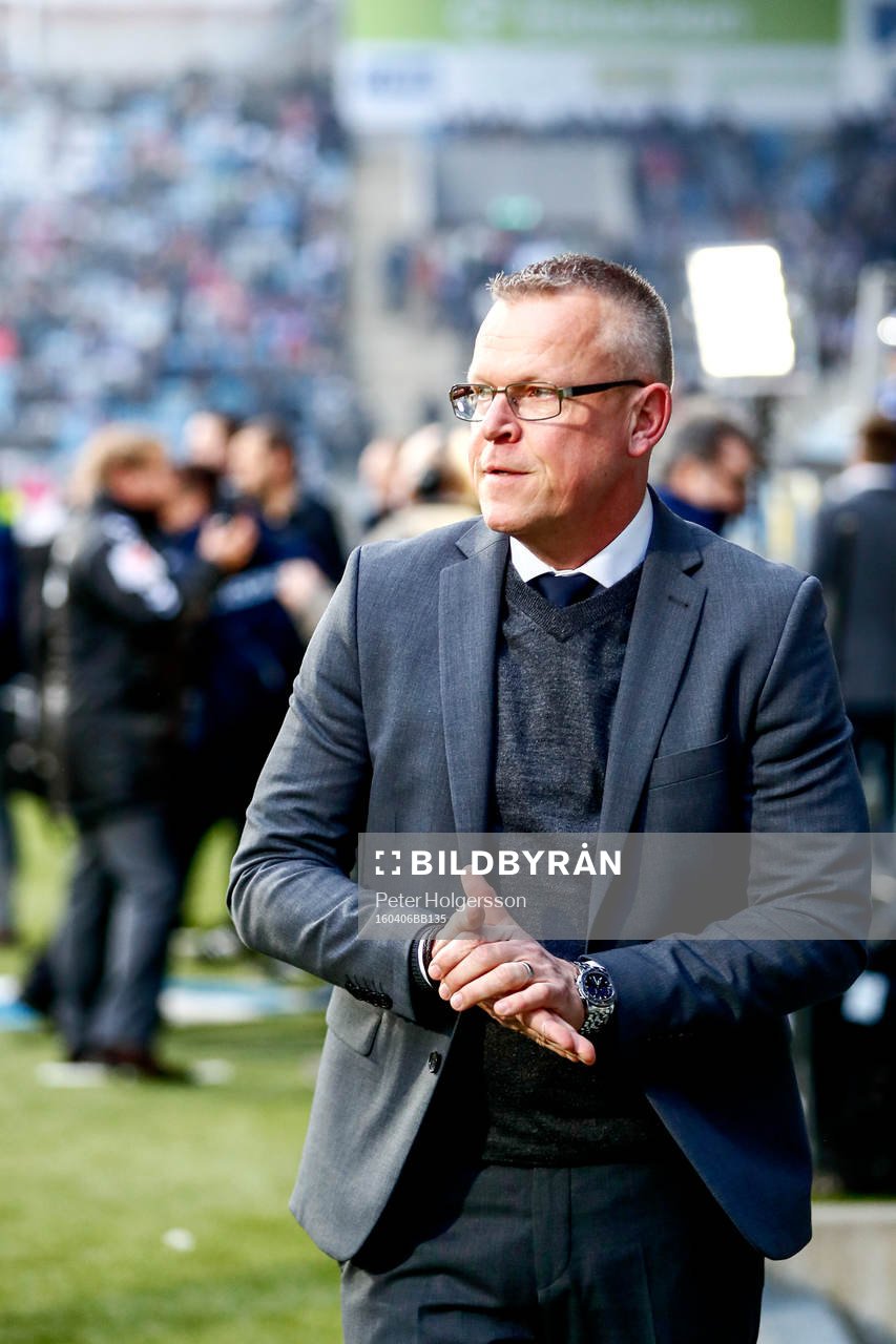 Norrköpings tränare Jan Andersson