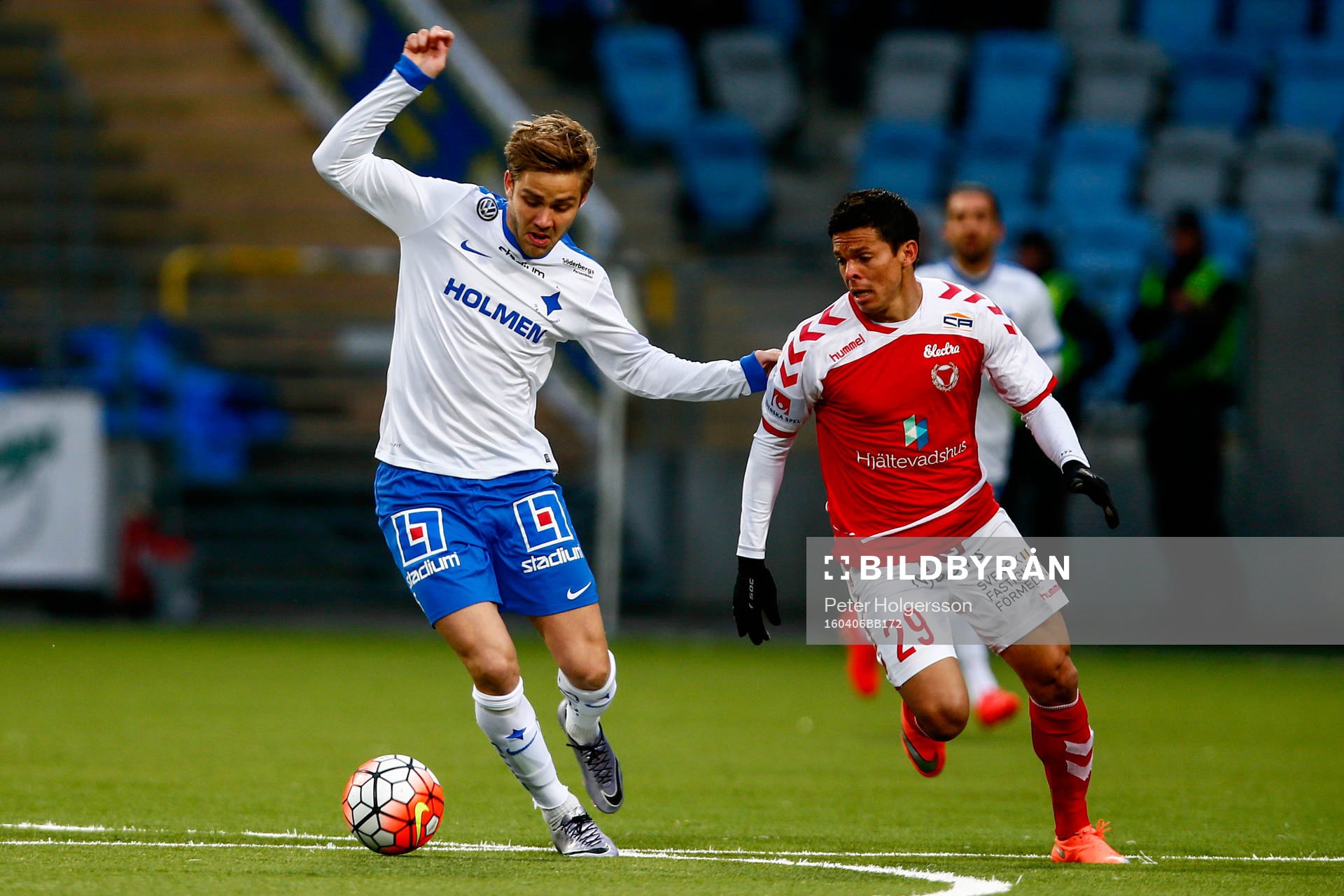Norrköpings Christoffer Nyman och Kalmars Romário Pereira