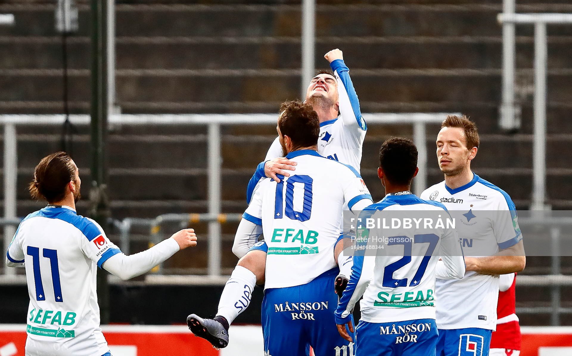 Norrköpings Nikola Tkalcic jublar