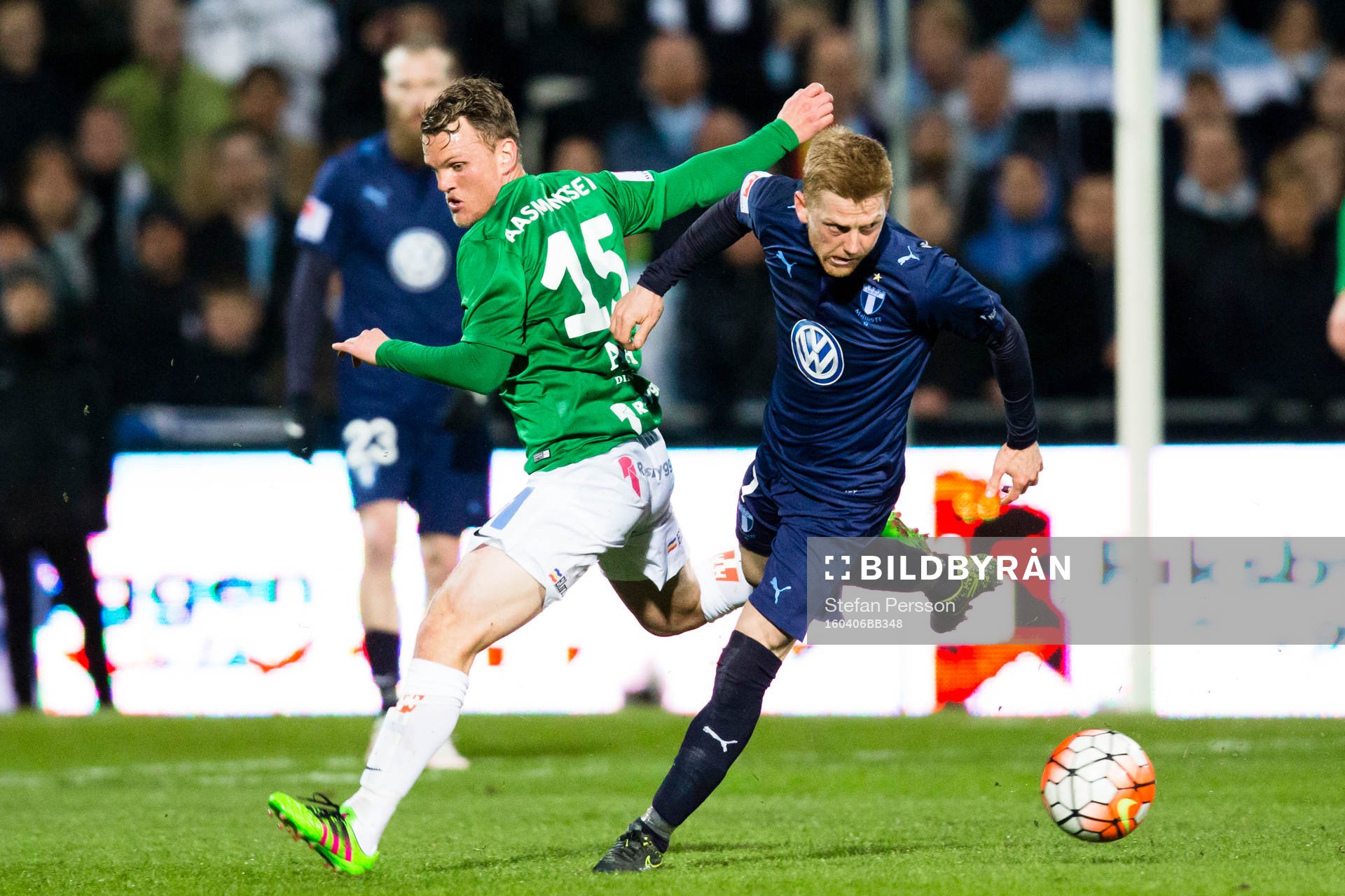 Jönköpings Stian Aasmundsen mot Malmö FFs Anders