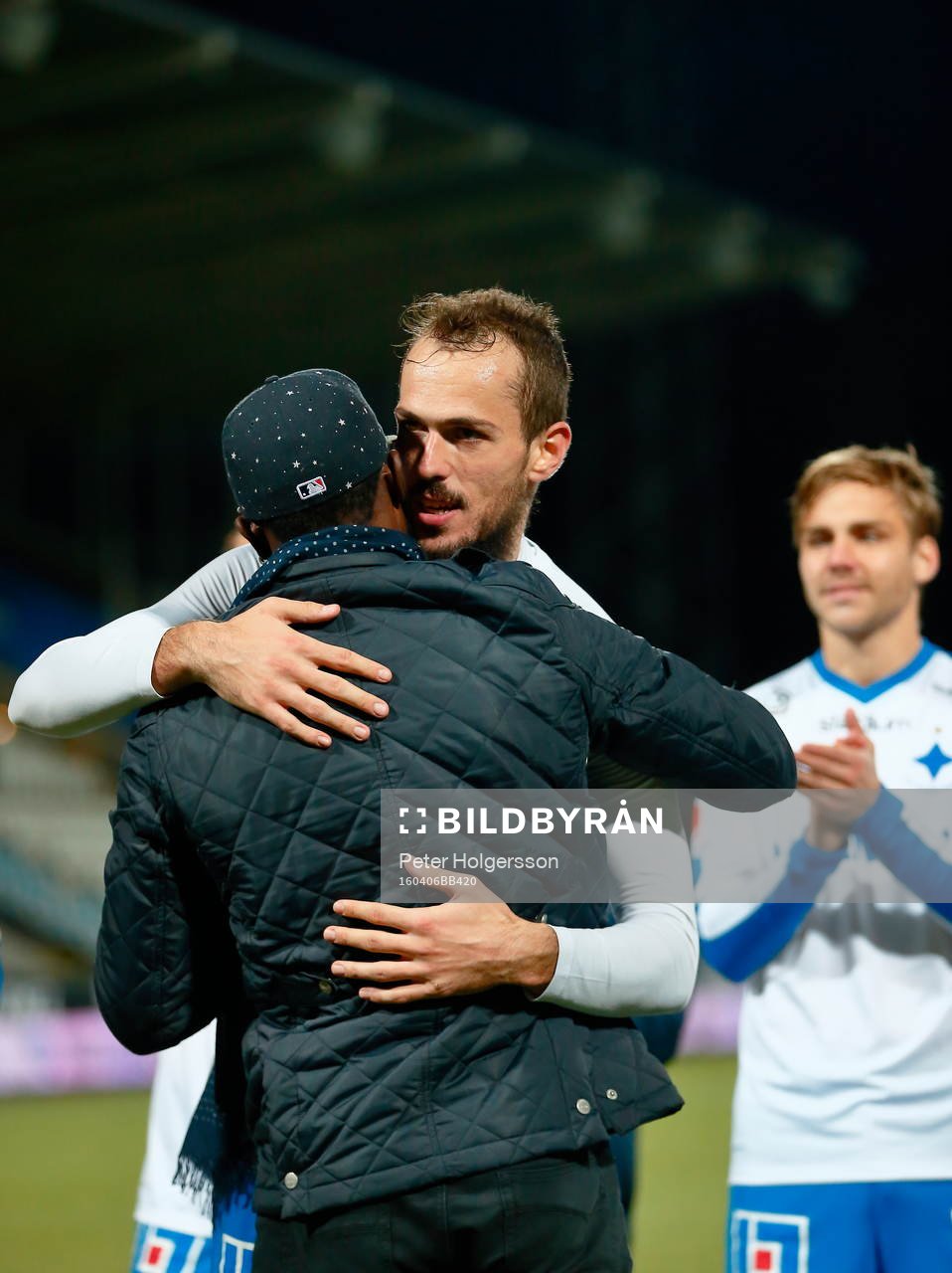 Norrköpings Emir Kujovic och Aljaji Kamara