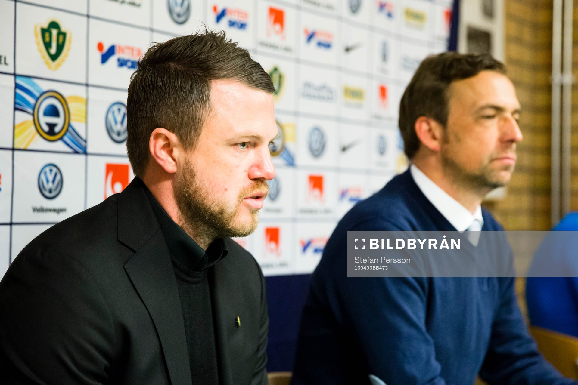 Jönköpings tränare Jimmy Thelin och Malmö FFs tränare