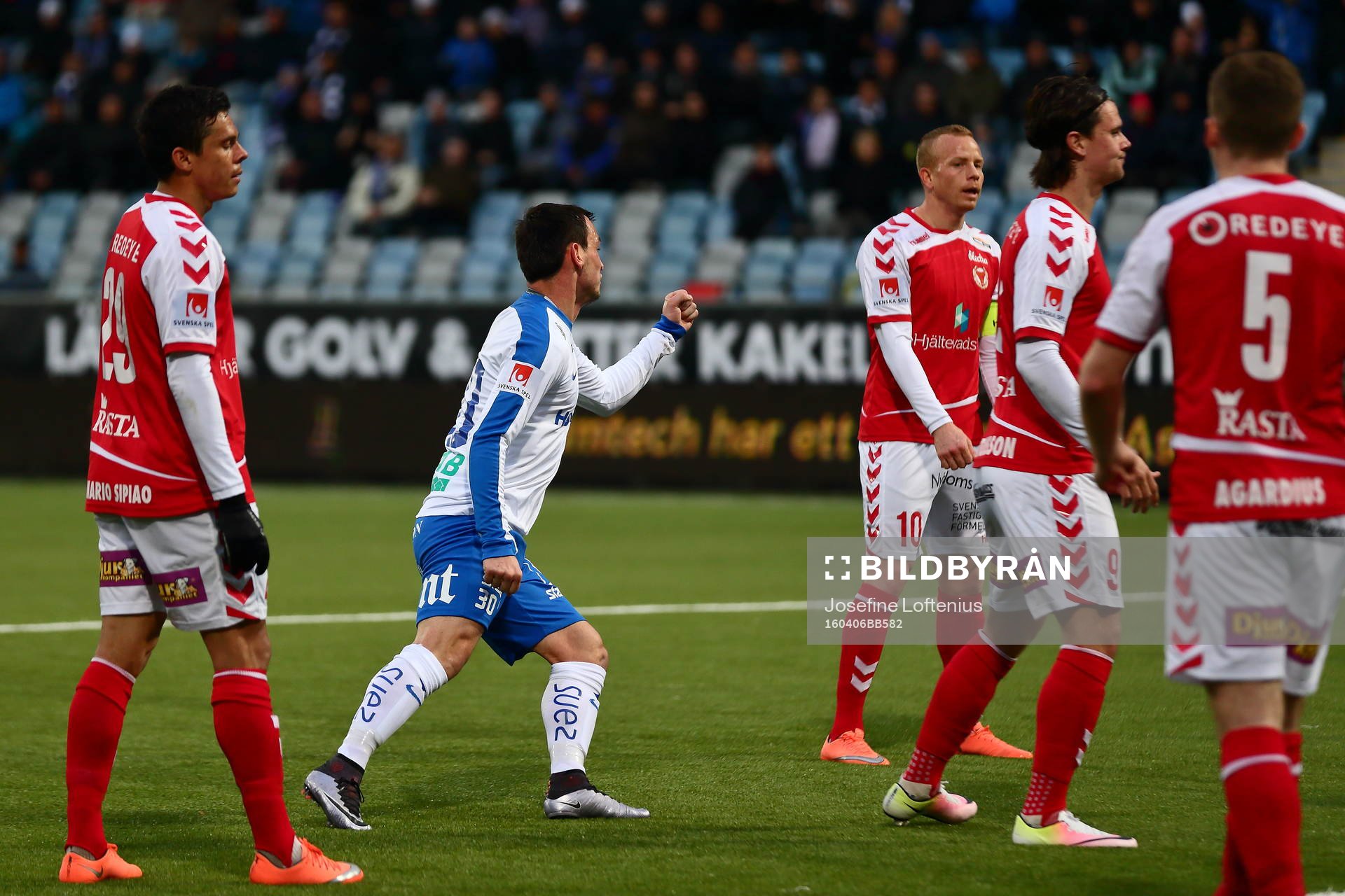 Norrköpings Nikola Tkalcic jublar