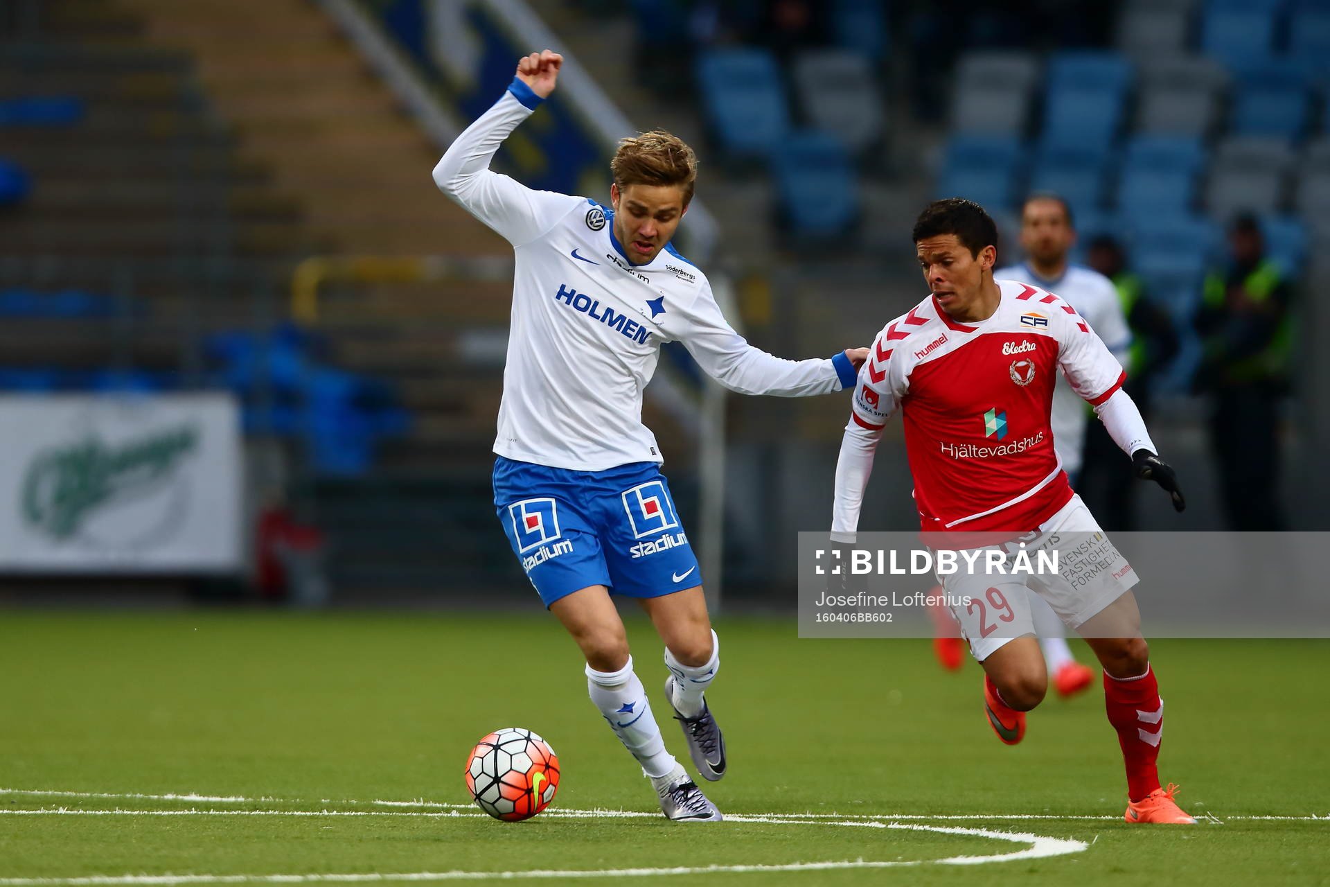 Norrköpings Christoffer Nyman och Kalmars Romário Pereira