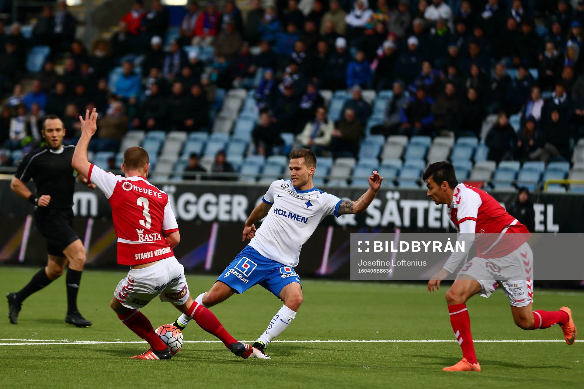 Norrköpings Arnor Ingvi Traustason och Kalmars Sebastian