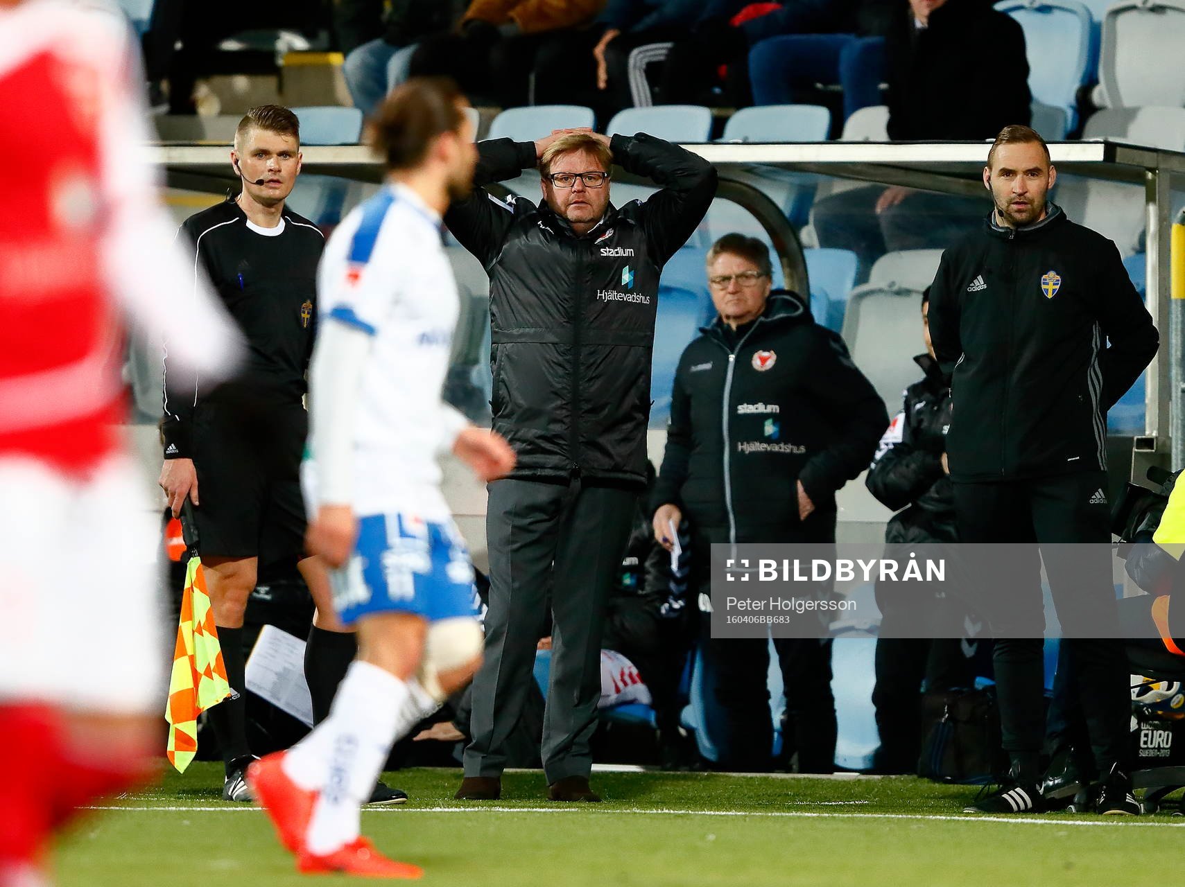 Kalmars tränare Peter Swärdh