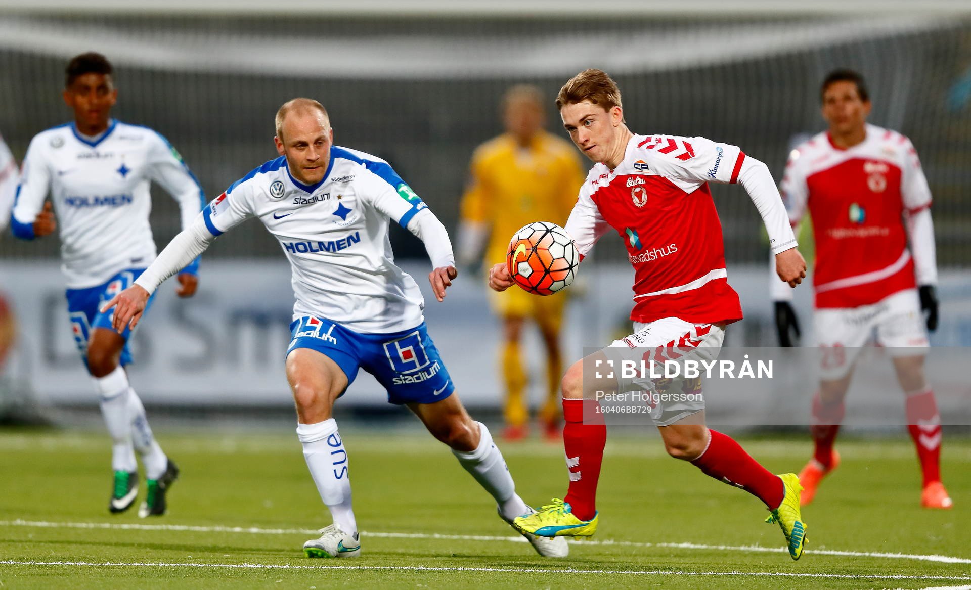 Norrköpings Daniel Sjölund och Kalmars Carl Johansson