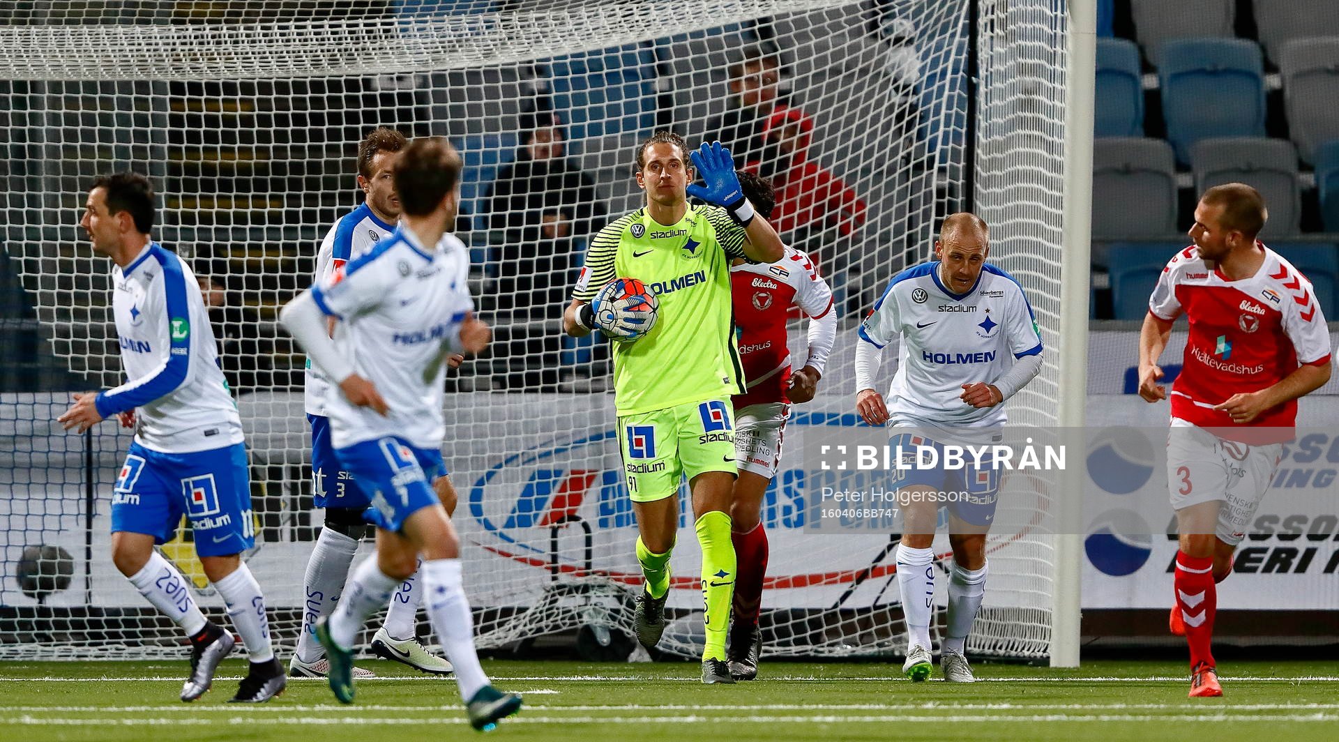 Norrköpings målvakt David Mitov Nilsson