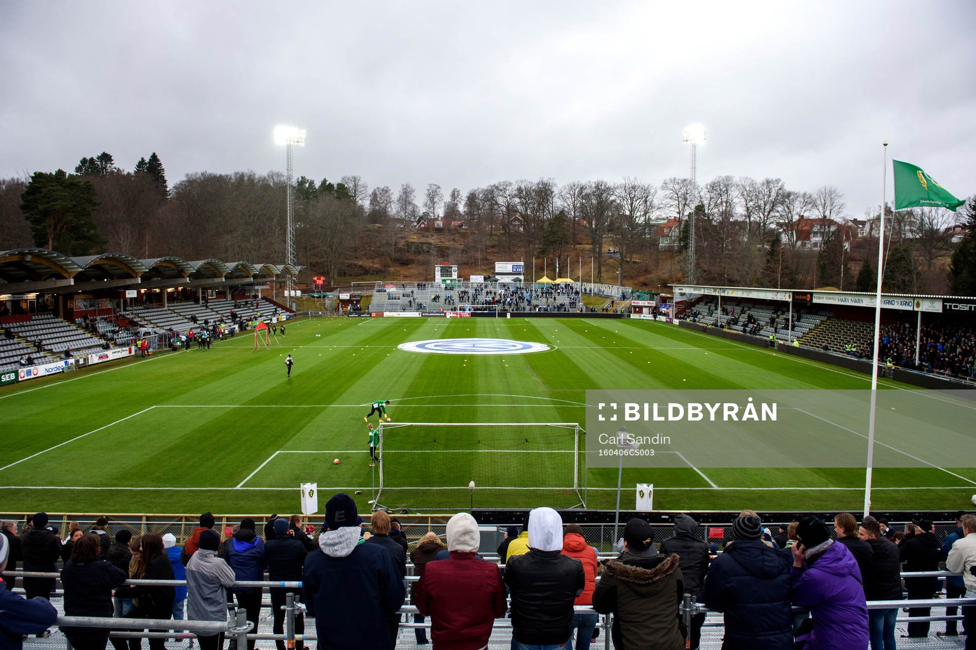 Översikt över Stadsparksvallen