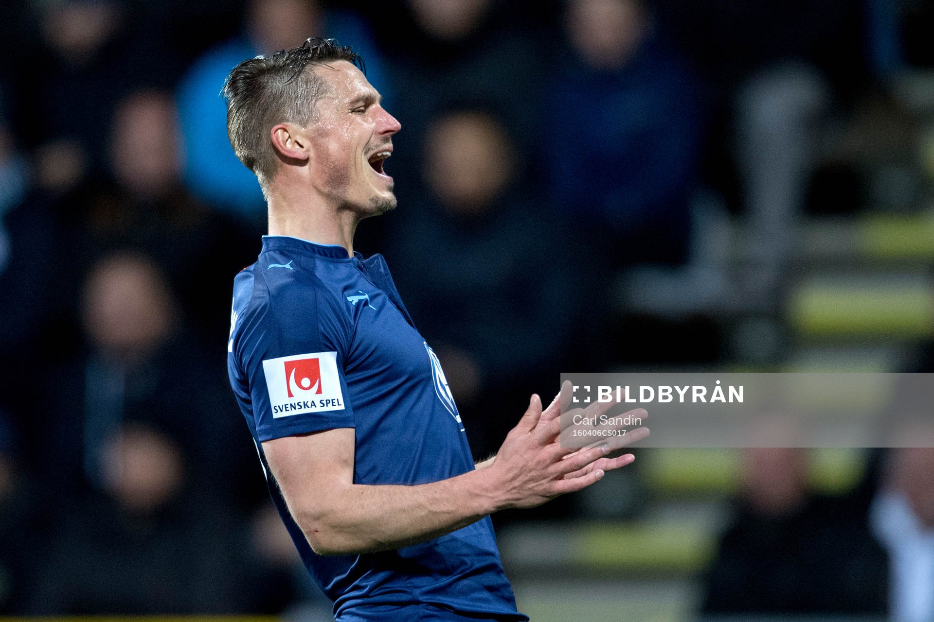 Malmö FFs Markus Rosenberg deppar