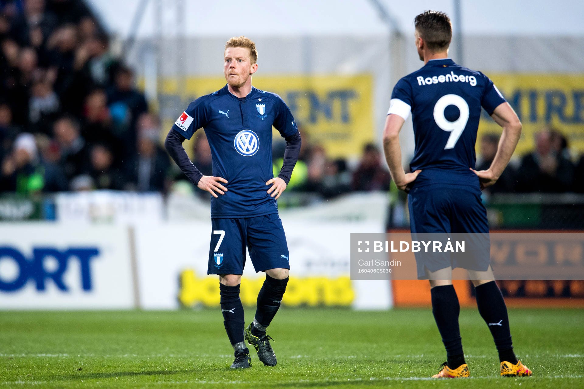 Malmö FFs Anders Christiansen deppar