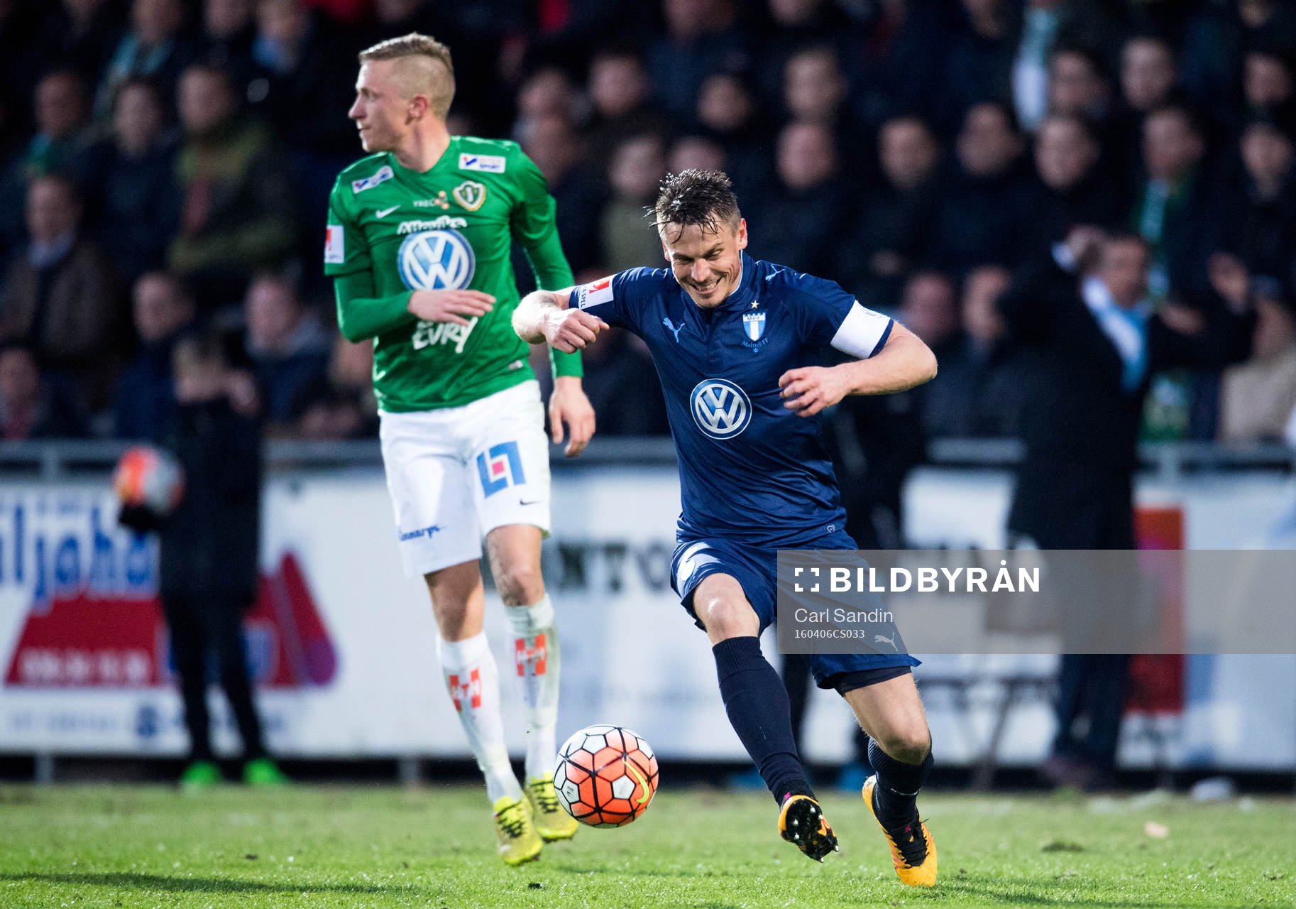 Malmö FFs Markus Rosenberg deppar