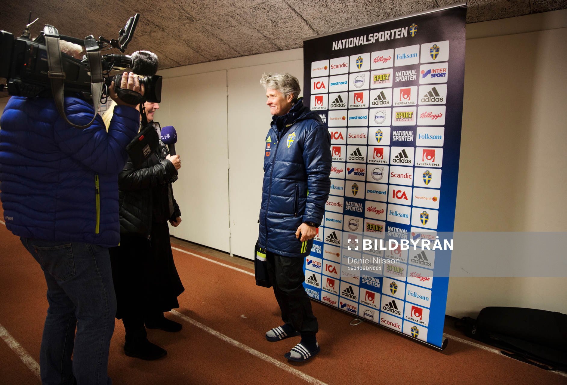 Sveriges förbundskapten Pia Sundhage