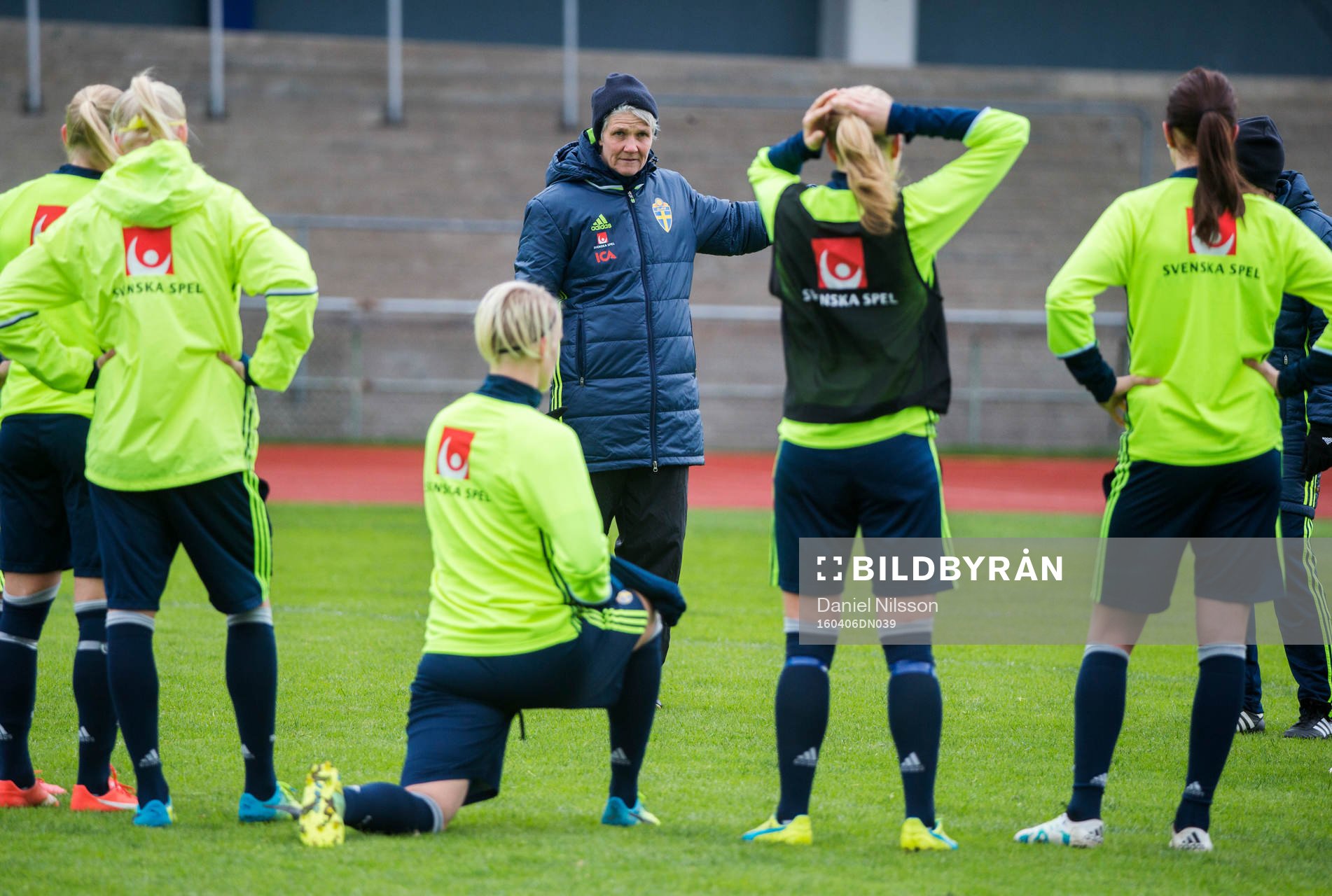 Sveriges förbundskapten Pia Sundhage