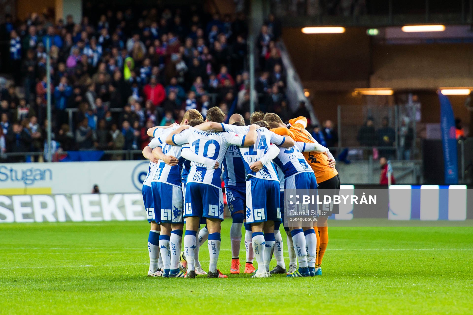 IFK Göteborg laddar för andra halvlek