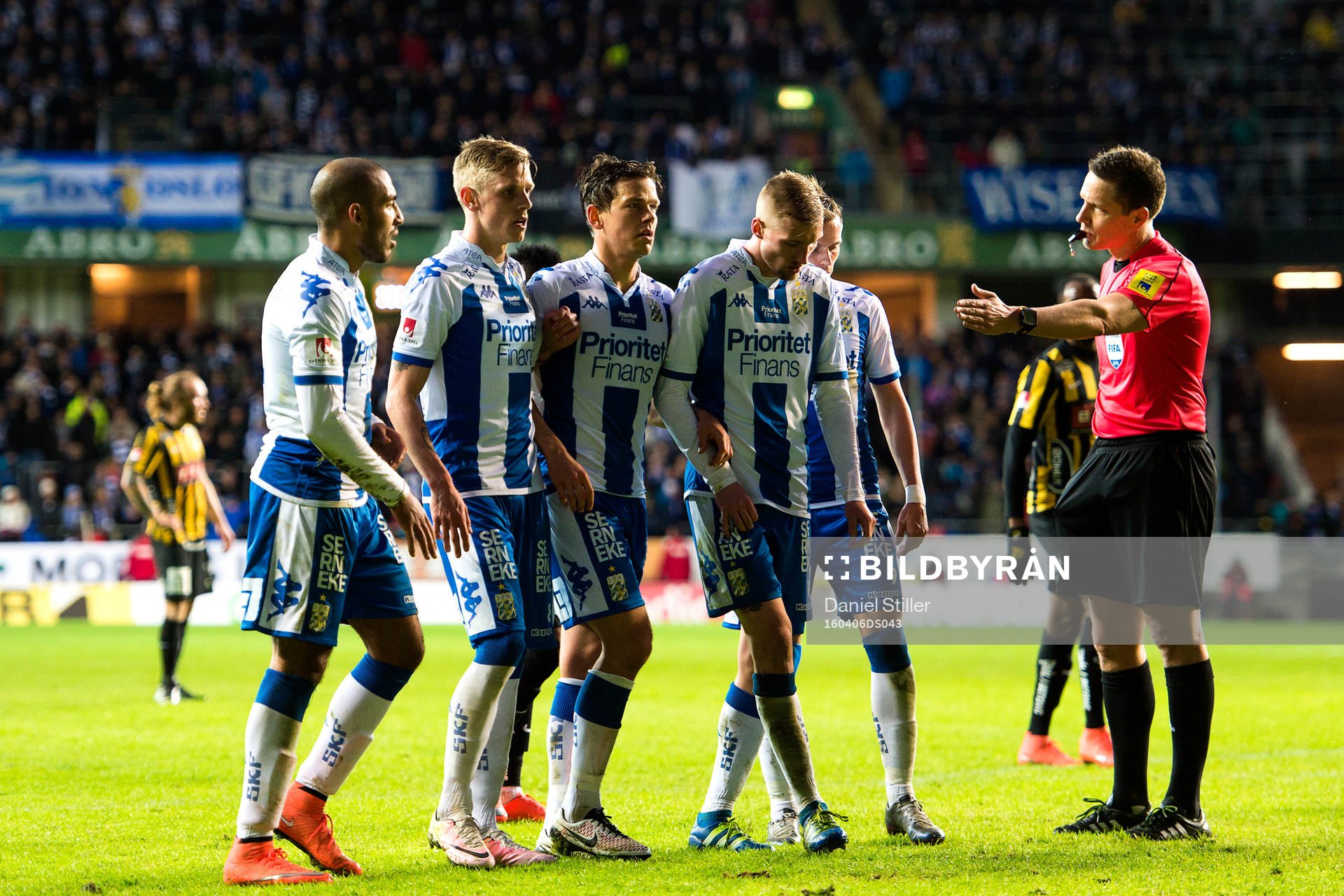 Domare Martin Strömbergsson ställer IFK Göteborgs Haitam
