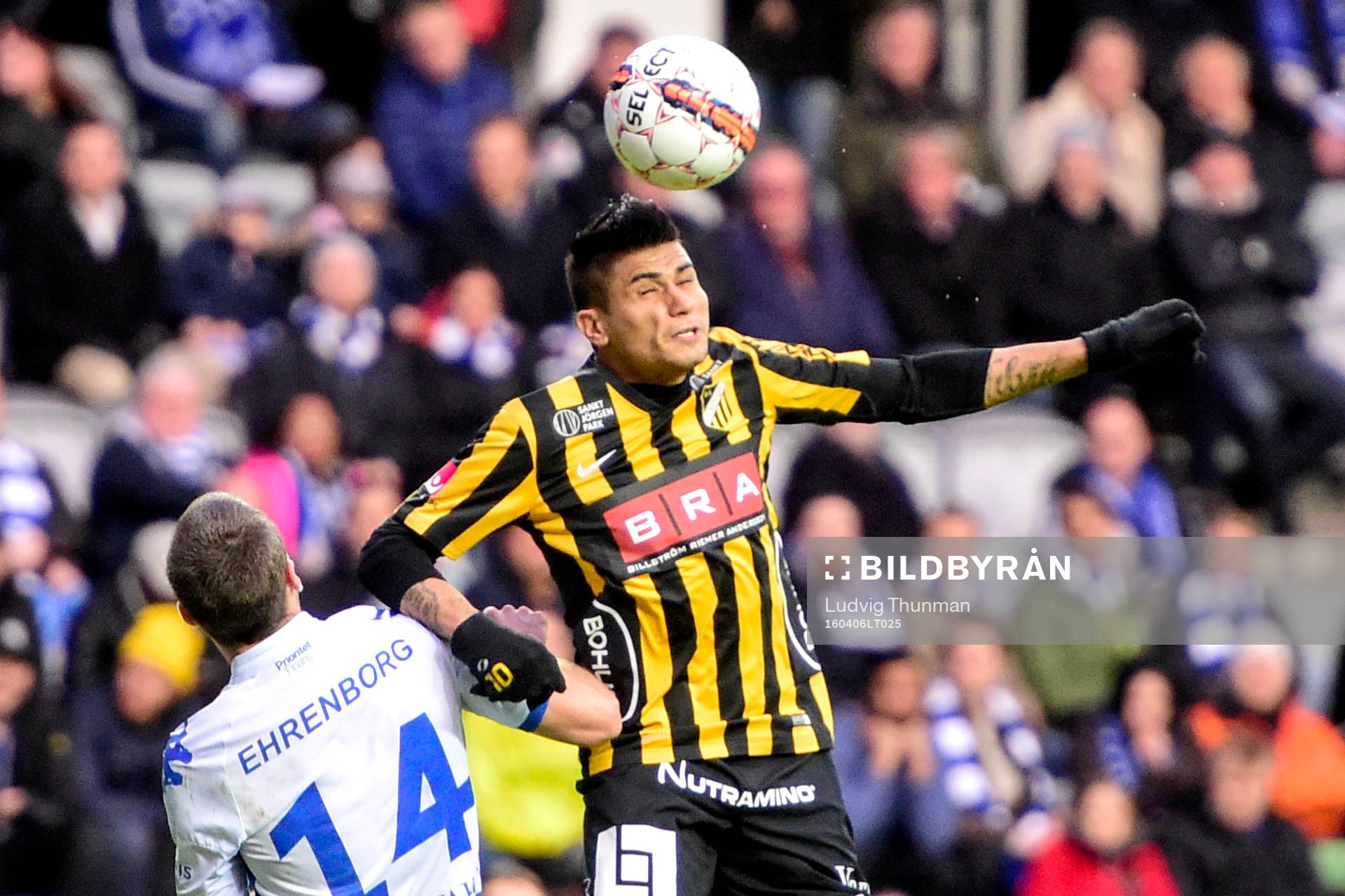 Häckens Paulo de Oliveira och IFK Göteborgs Hjalmar