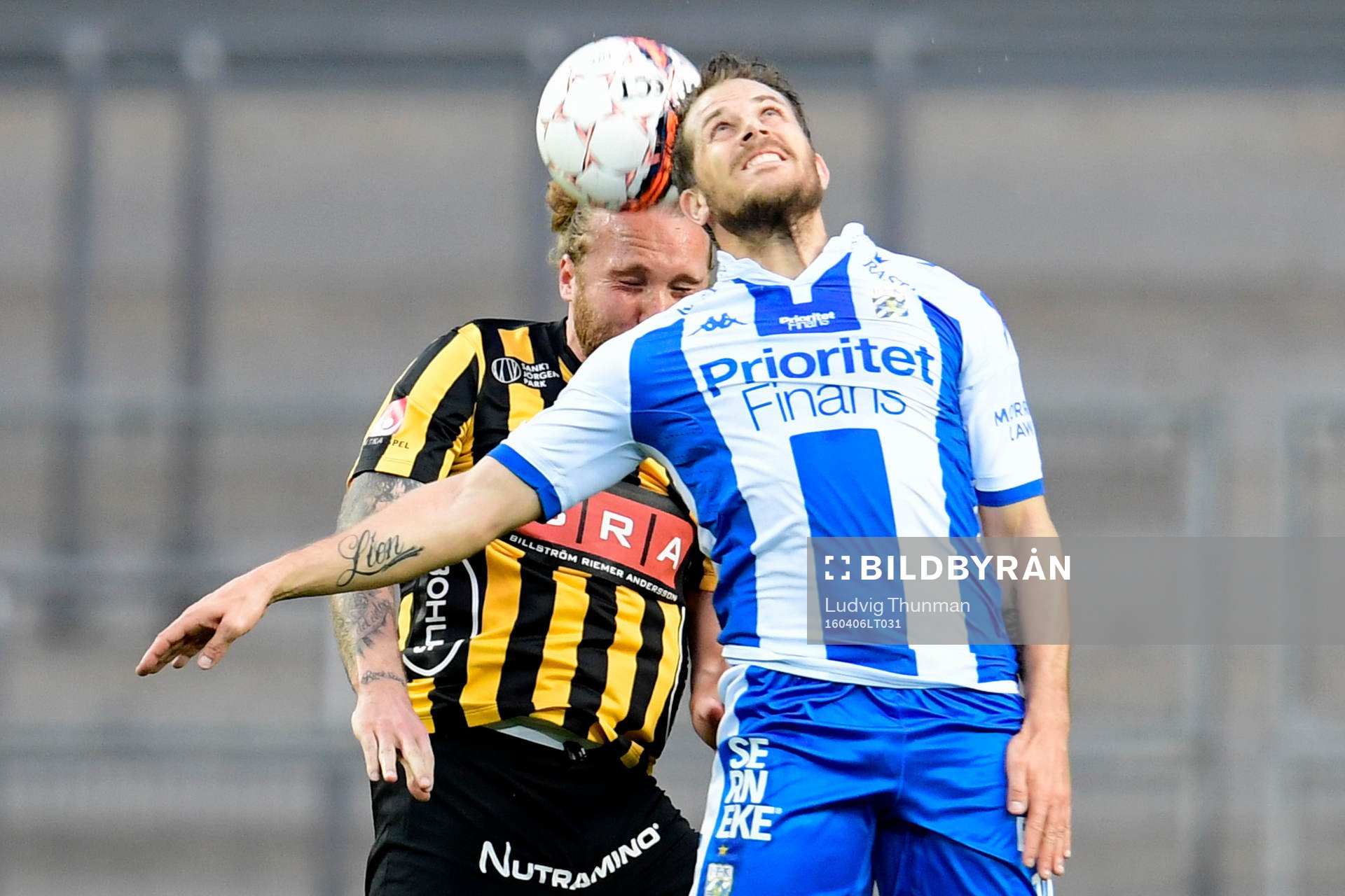 IFK Göteborgs Tobias Hysén Häckens Emil Wahlström