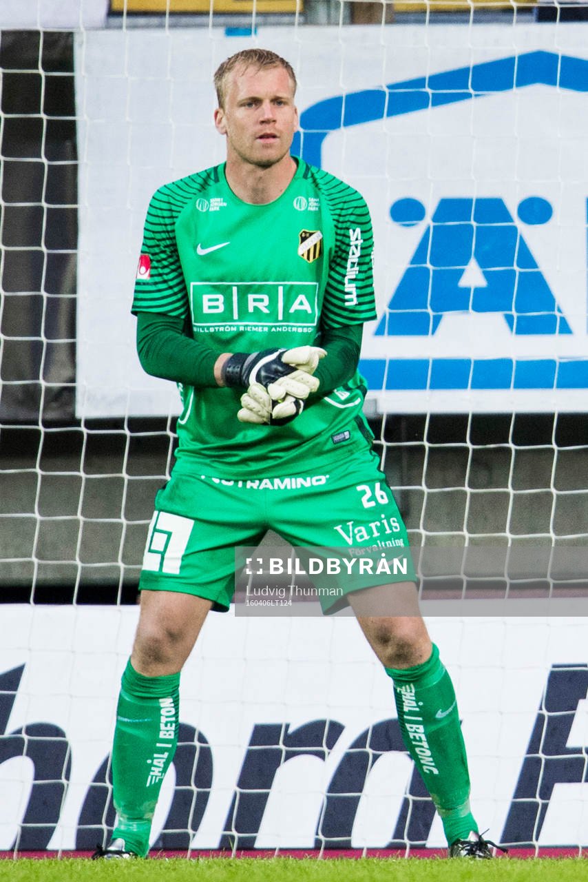 Häckens målvakt Peter Abrahamsson