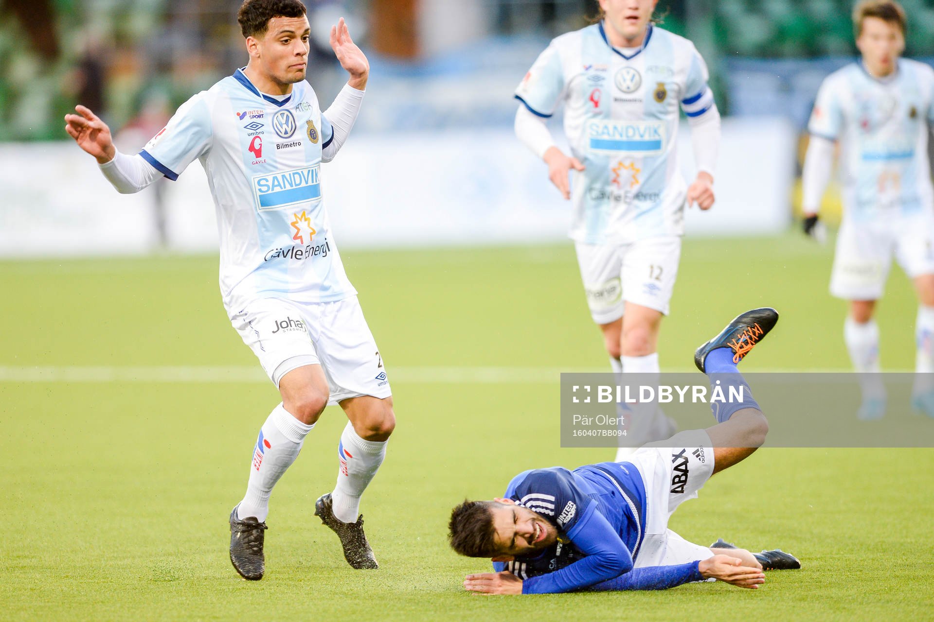 Gefles Joshua Nadeau och Sundsvalls Stefan Silva