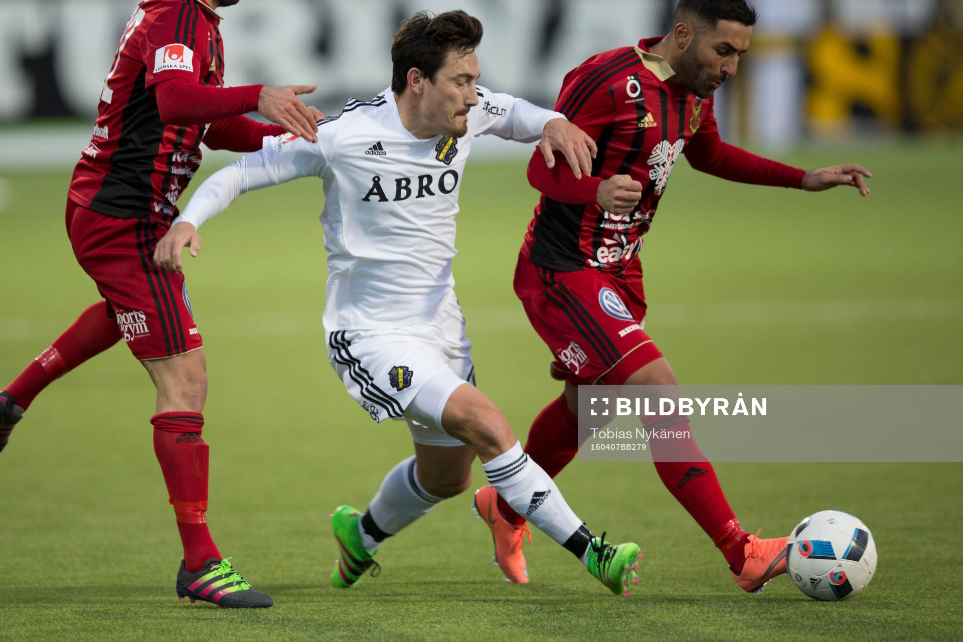 under fotbollsmatchen i Allsvenskan mellan Östersund och