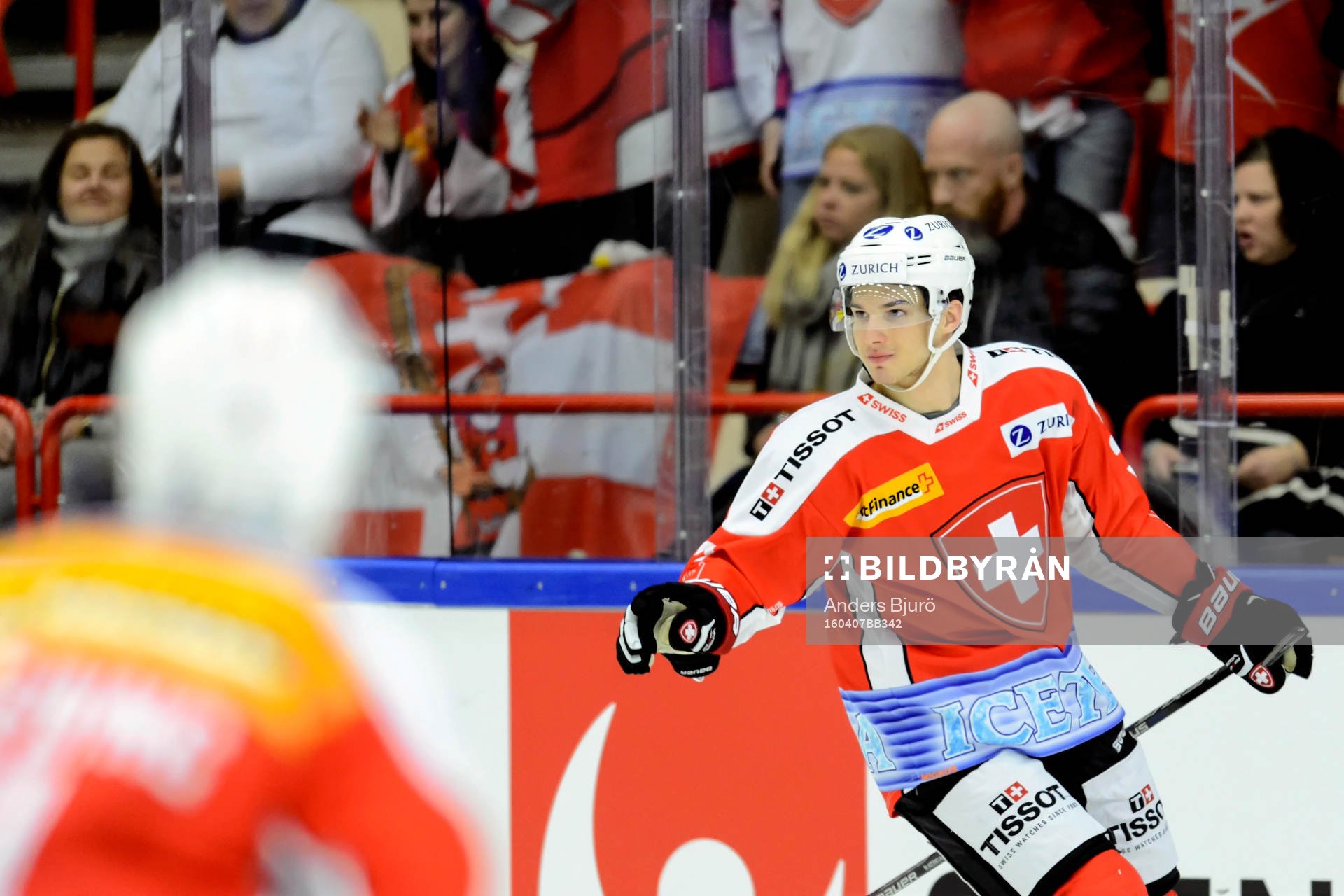 Schweiz Yannick Rathgeb jublar