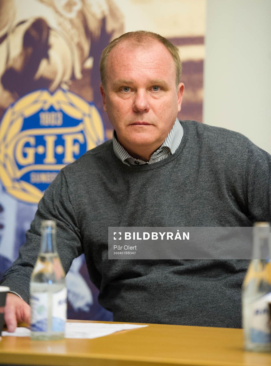 Sundsvalls tränare Roger Franzén
