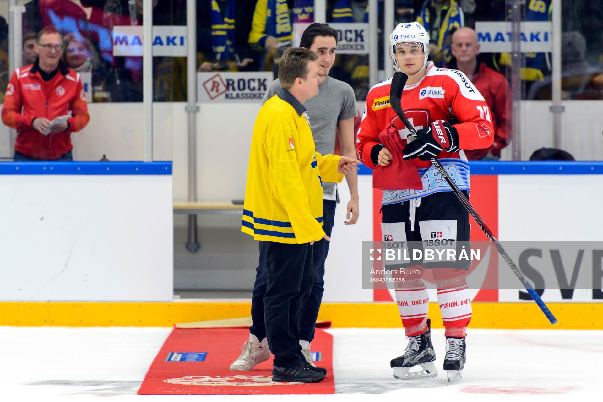 Schweiz Chris Baltisberger får pris som bäste spelare