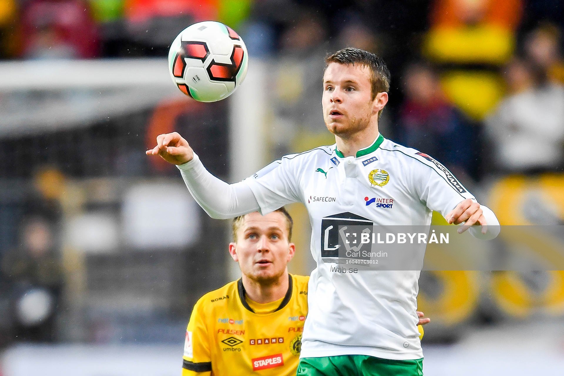 Elfsborgs Adam Lundqvist och Hammarbys Måns Söderqvist