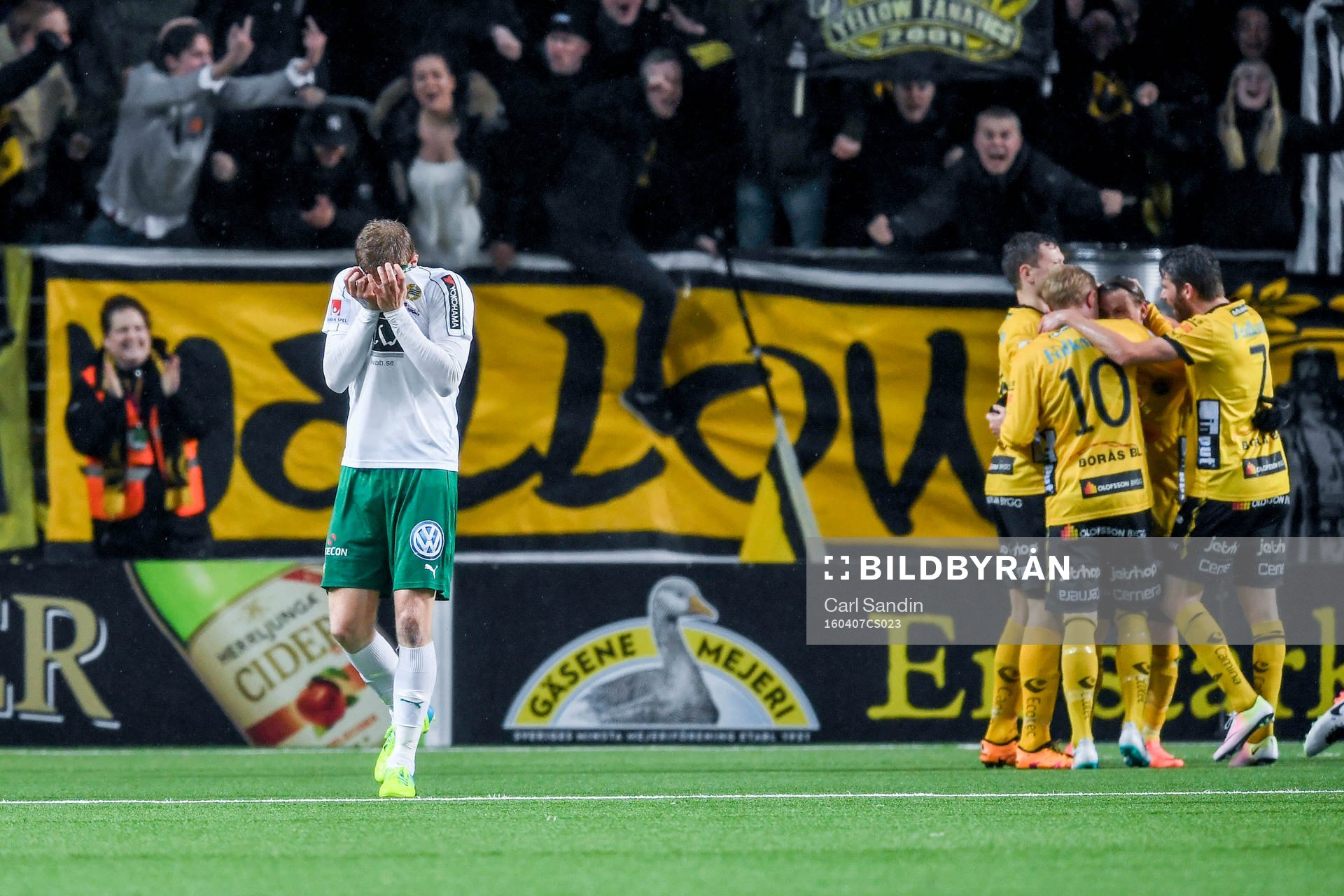 Hammarbys Lars Saetra deppar