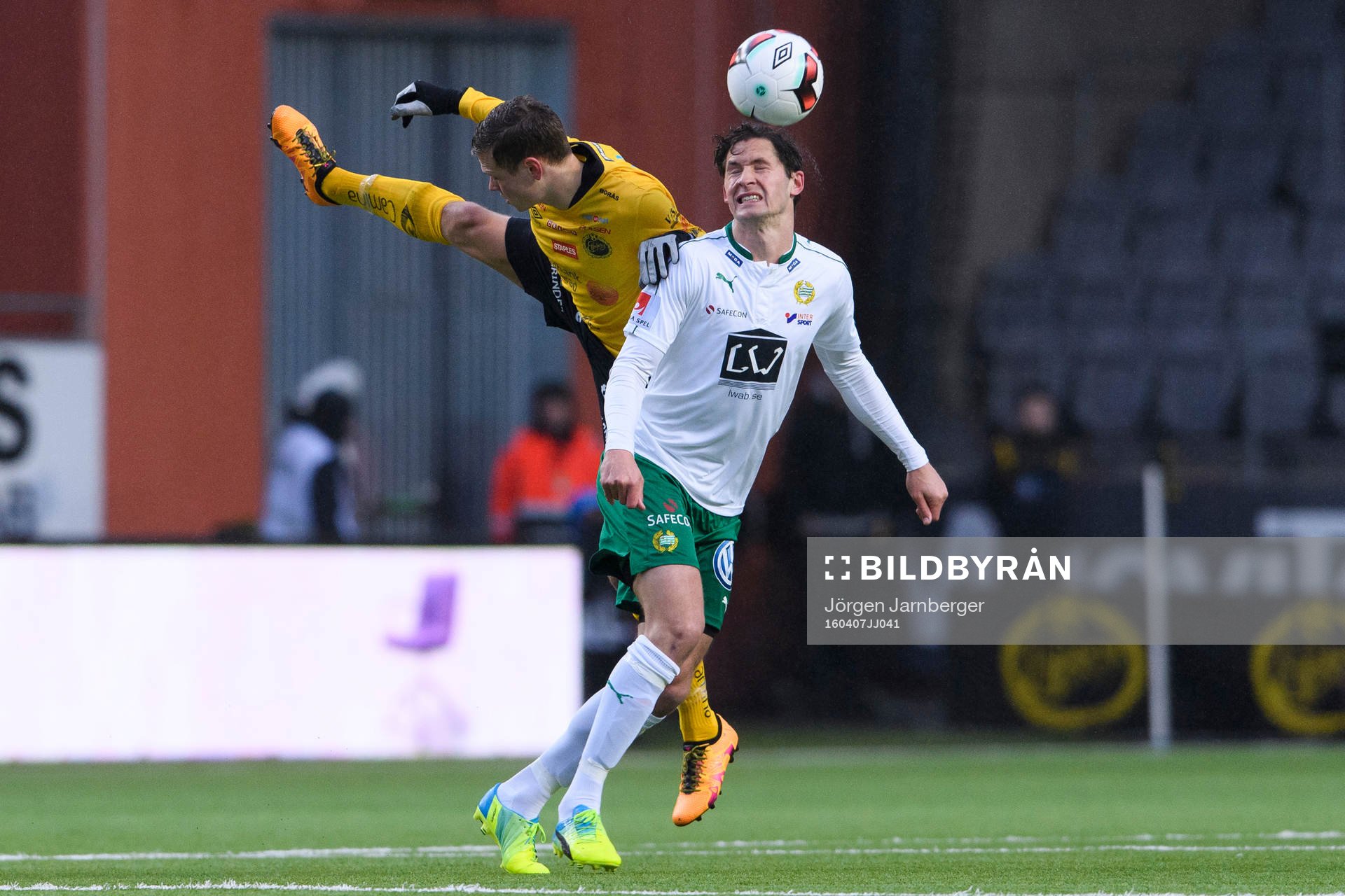 Hammarbys Philip Haglund och Elfsborgs Viktor Claesson