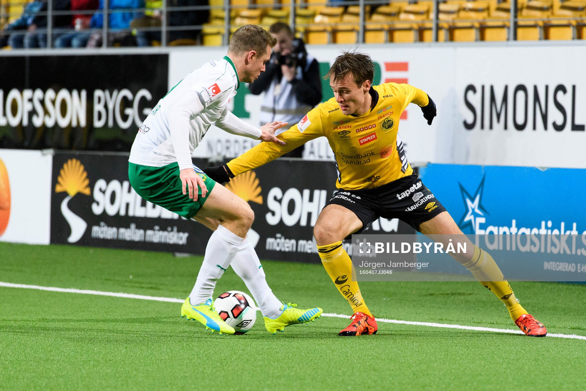 Elfsborgs Viktor Prodell och Hammarbys Richard Magyar