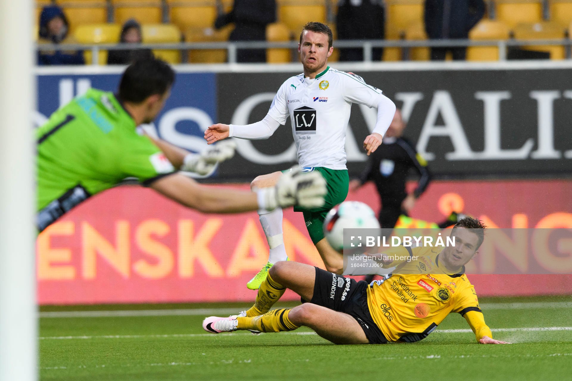Hammarbys Måns Söderqvist och Elfsborgs Adam Lundqvist