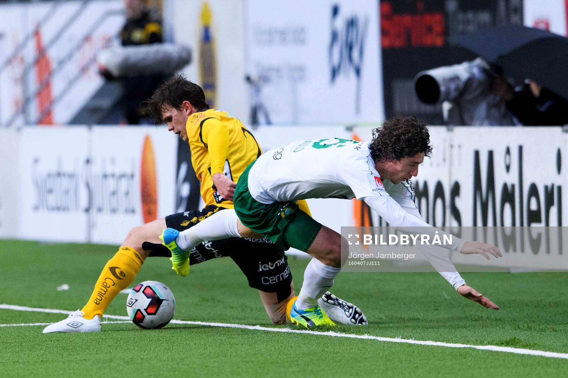 Kamp mellan Hammarbys Romulo Cabral Pereira Pinto och