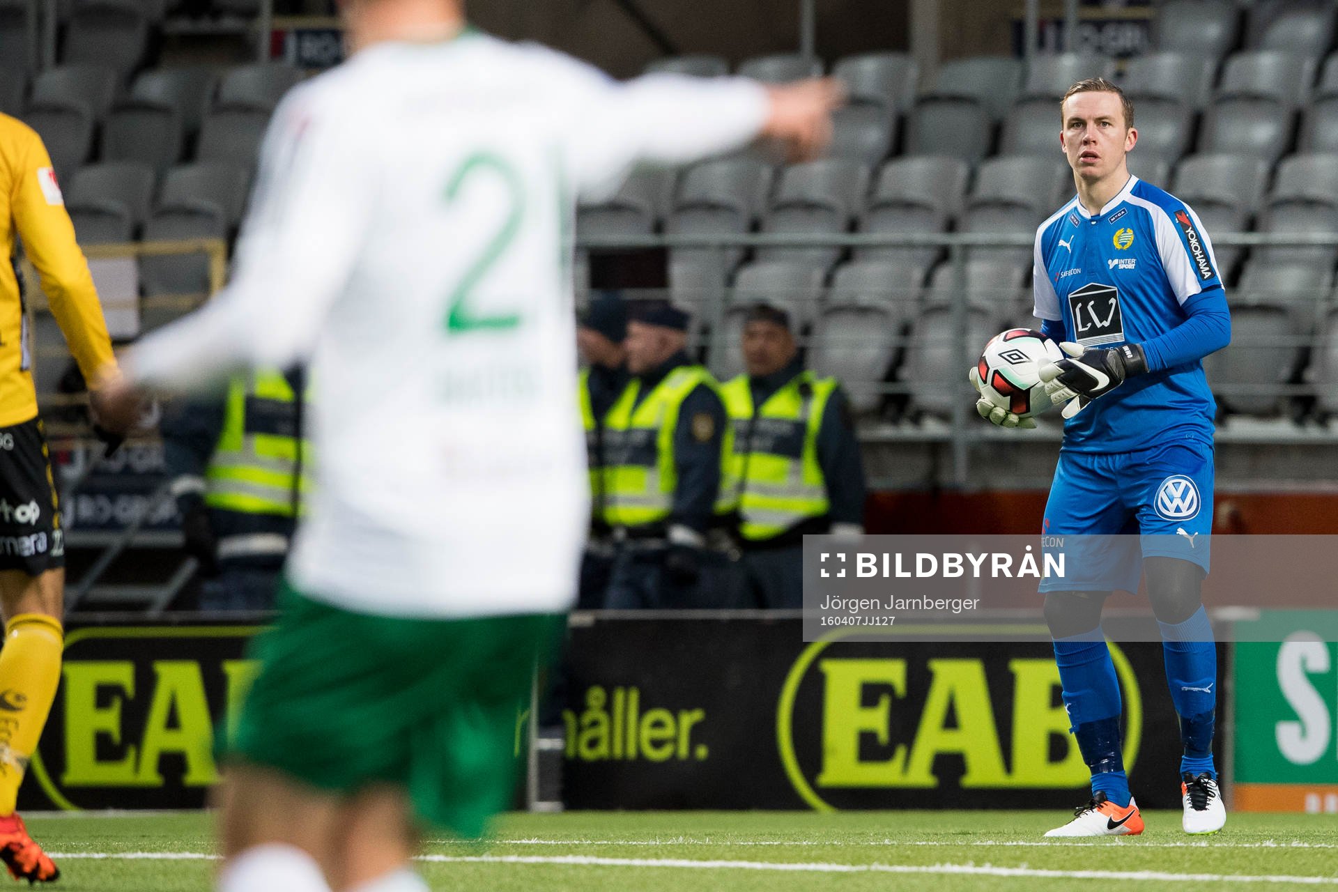 Hammarbys målvakt Ögmundur Kristinsson