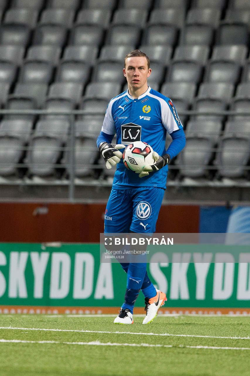 Hammarbys målvakt Ögmundur Kristinsson