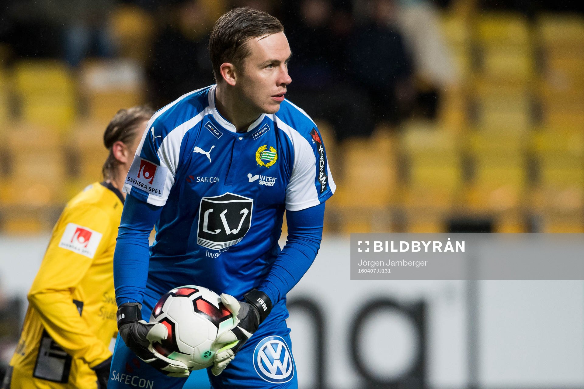Hammarbys målvakt Ögmundur Kristinsson