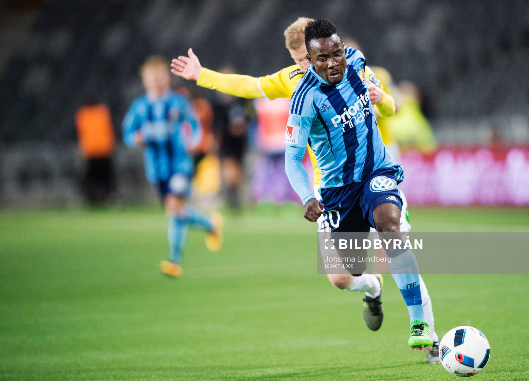 Djurgårdens Sam Johnson