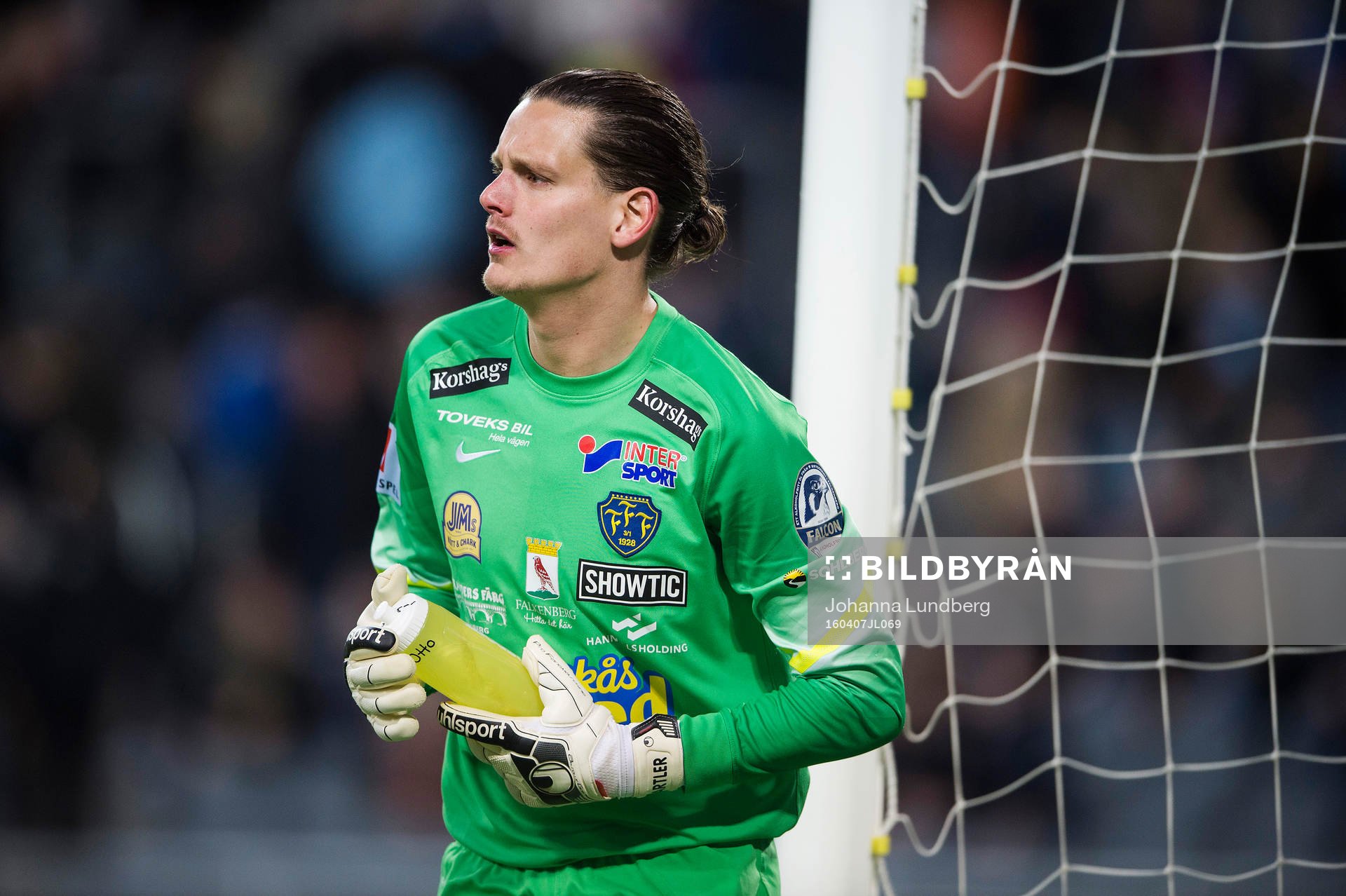 Falkenbergs målvakt Otto Martler