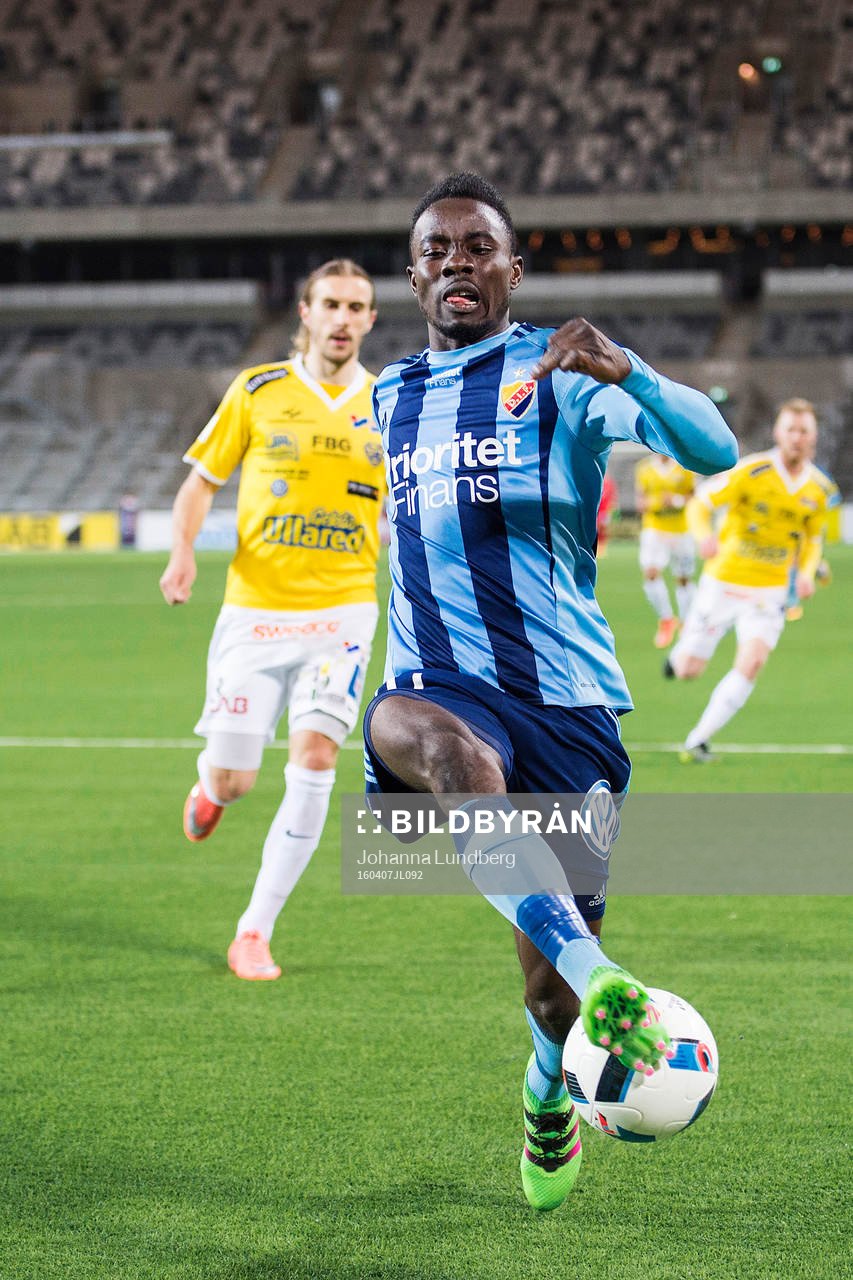 Djurgårdens Sam Johnson