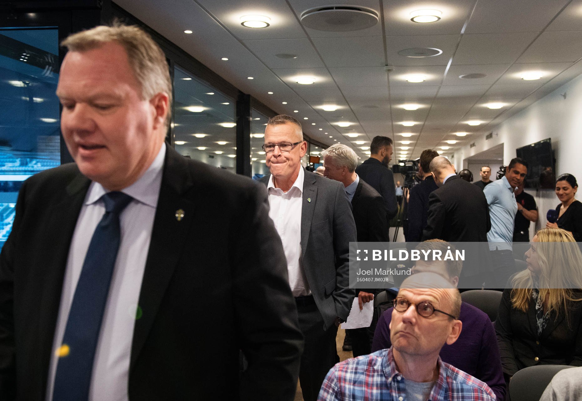 Svenska Fotbollförbundets ordförande Karl-Erik Nilsson