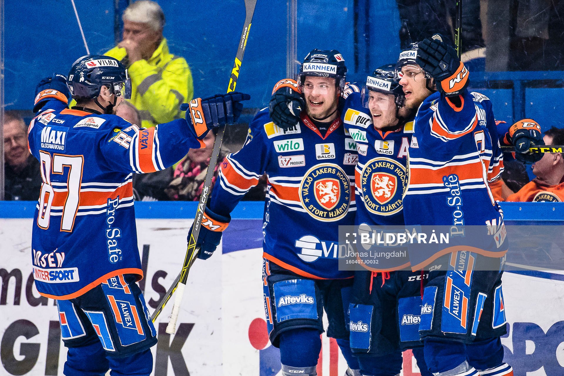 Växjös Robert Rosén, Calle Rosén, Tuomas Kiiskinen och