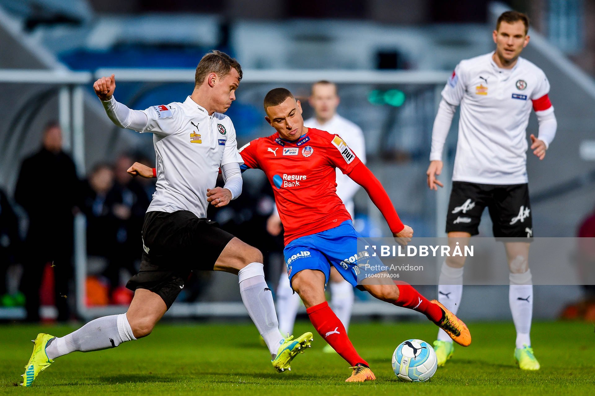 Örebros Erik Moberg och Helsingborgs Jordan Larsson