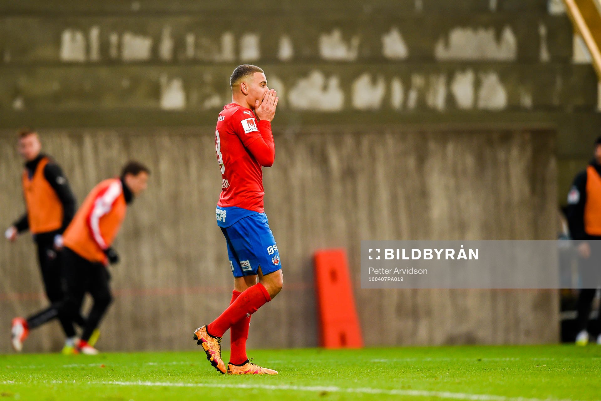 Helsingborgs Jordan Larsson deppar