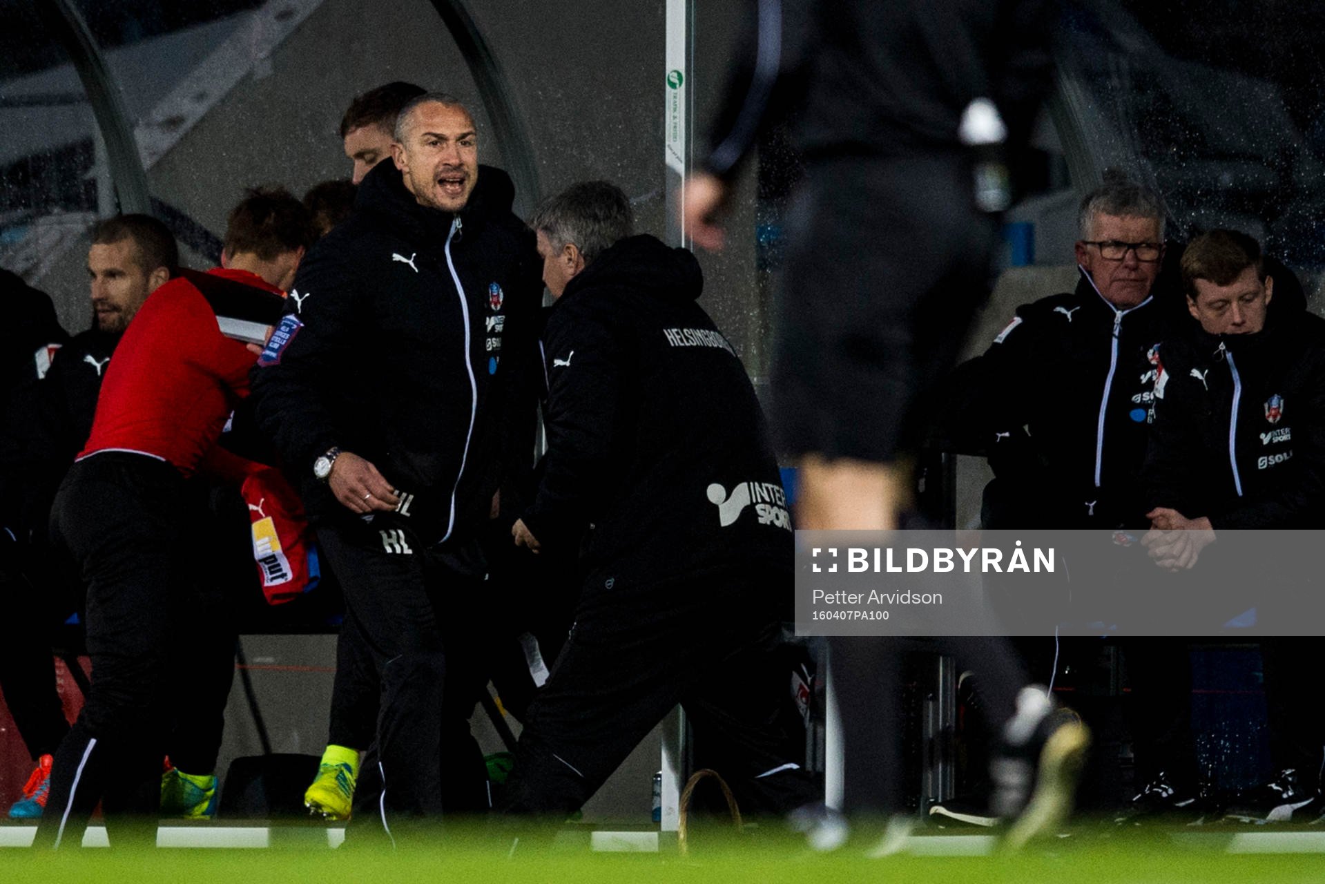 Helsingborgs manager Henrik Larsson