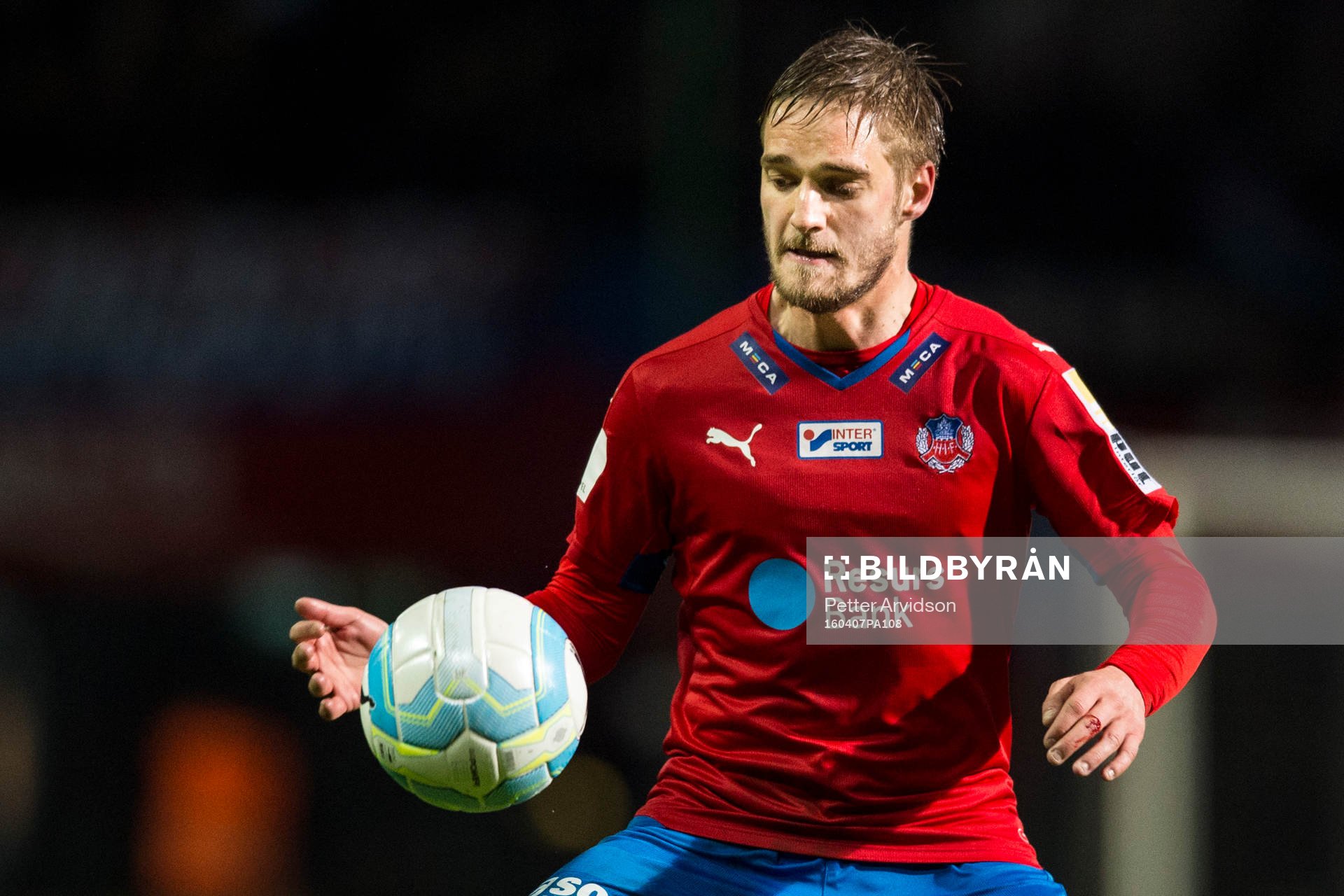 Helsingborgs Johan Mårtensson