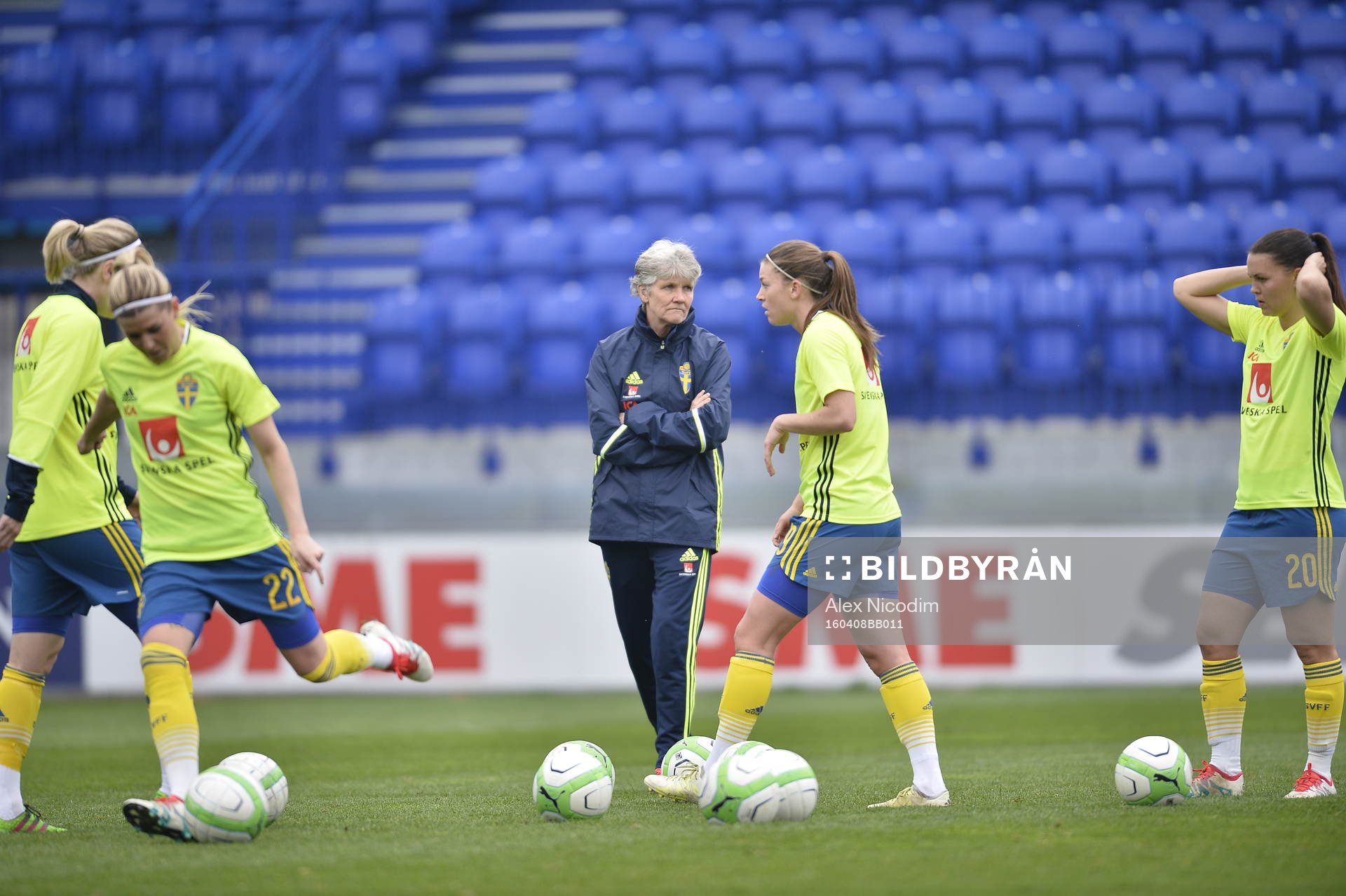 Sveriges tränare Pia Sundhage