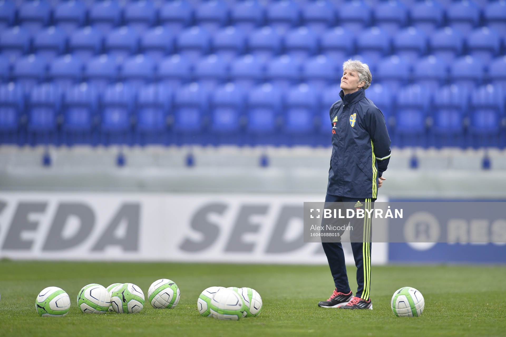 Sveriges tränare Pia Sundhage