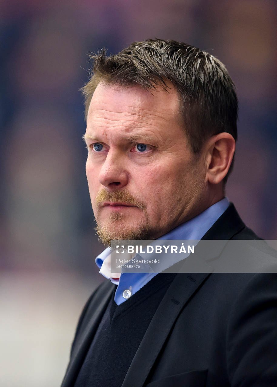 Luleås huvudtränare Joakim Fagervall