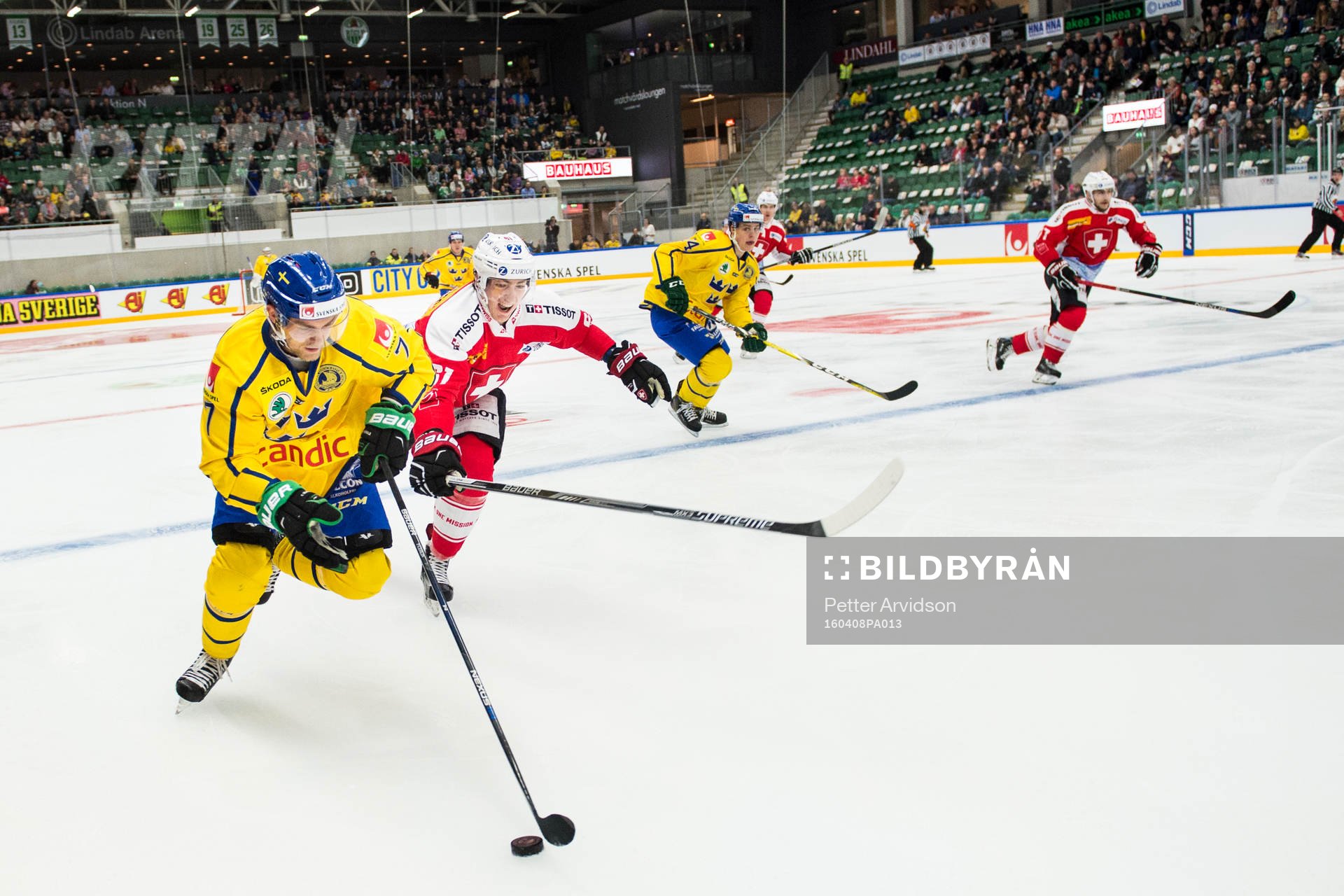 Sveriges Patrick Cehlin och Schweizs Fabrice Herzog